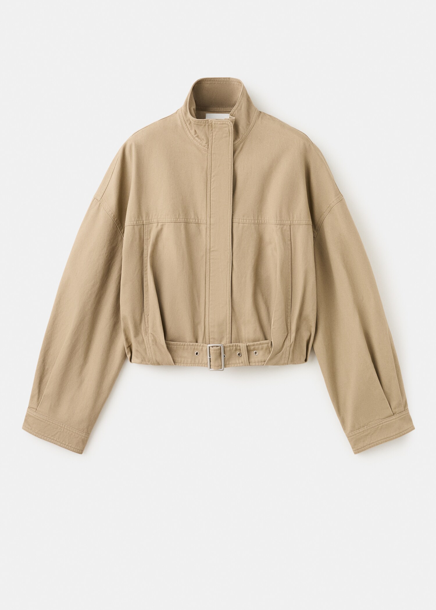 Veste en jean oversize poches - Article sans modèle