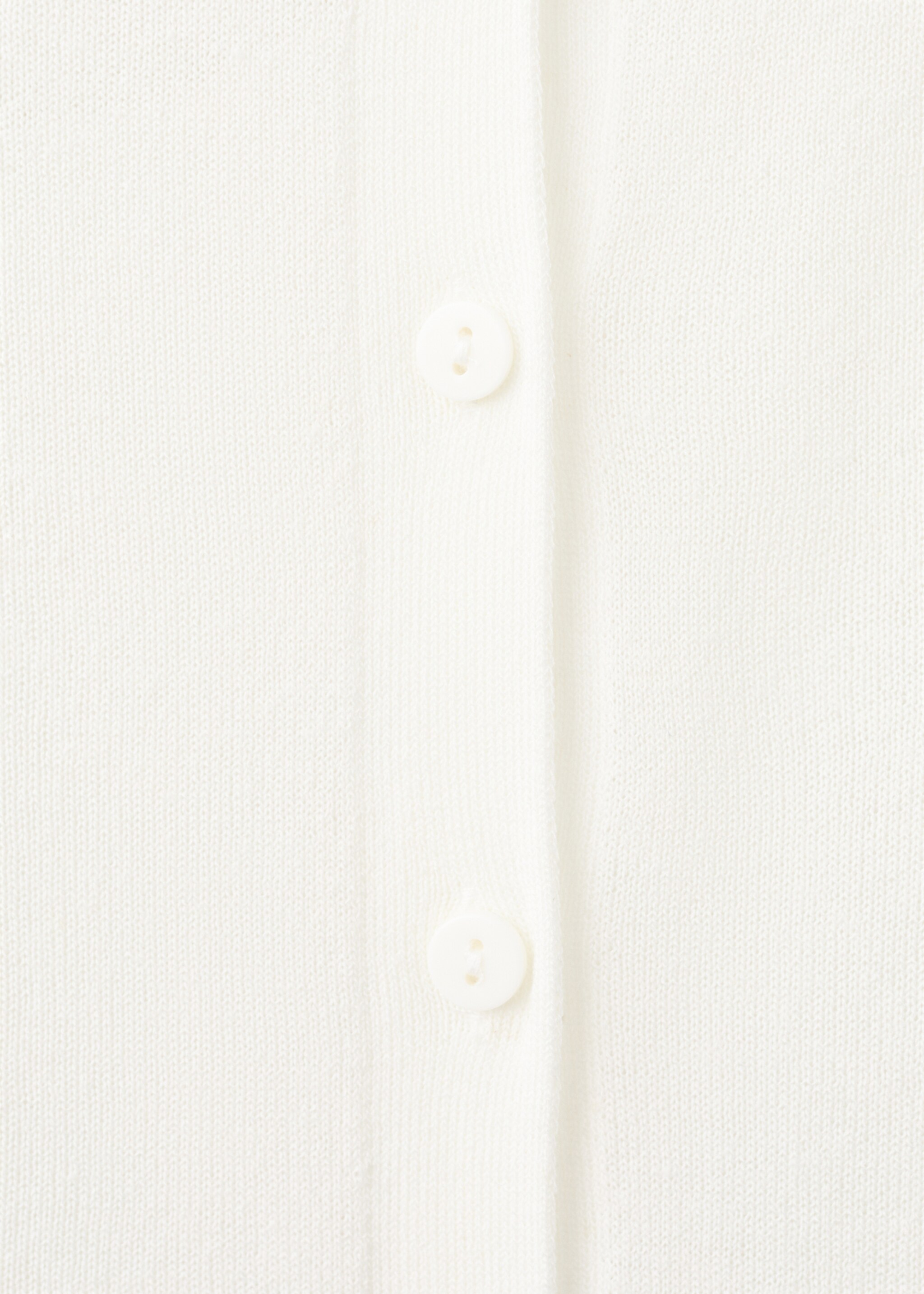 Cárdigan punto botones - Detalle del artículo 0, Crudo. Ref: 27077162-00.