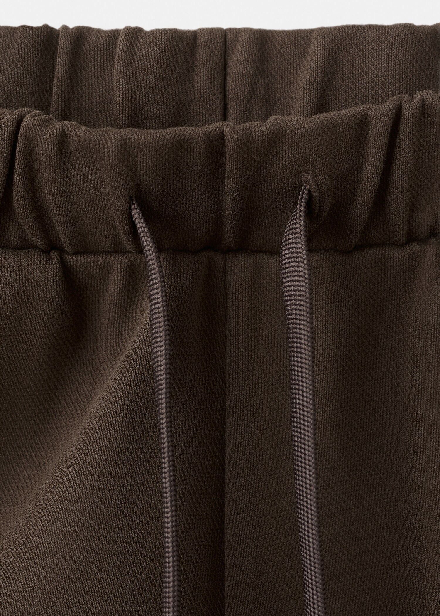 Cotton shorts with embroidered message - Details of the article 8