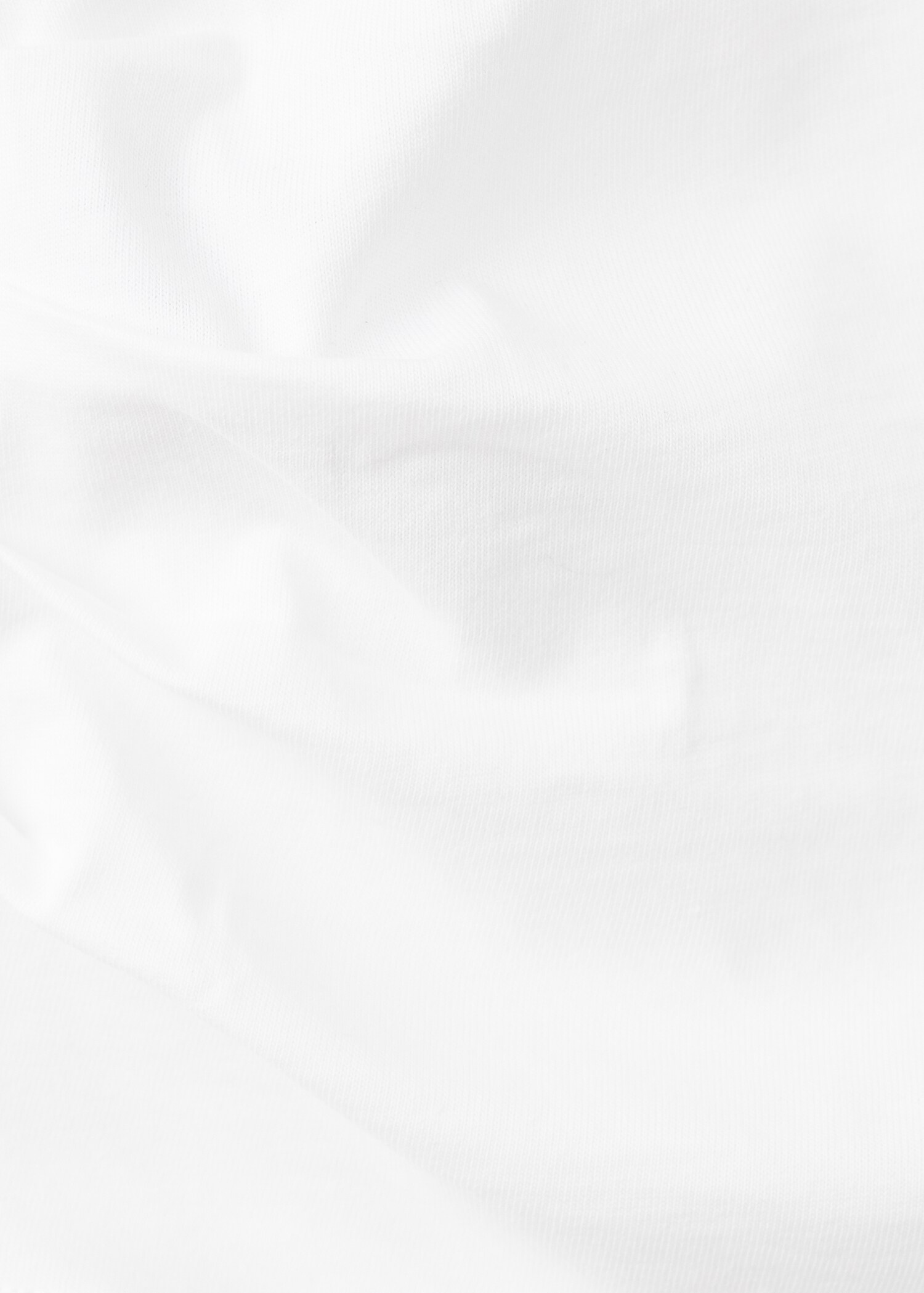 Baumwoll-T-Shirt mit Raffdetail - Detail des Artikels 8