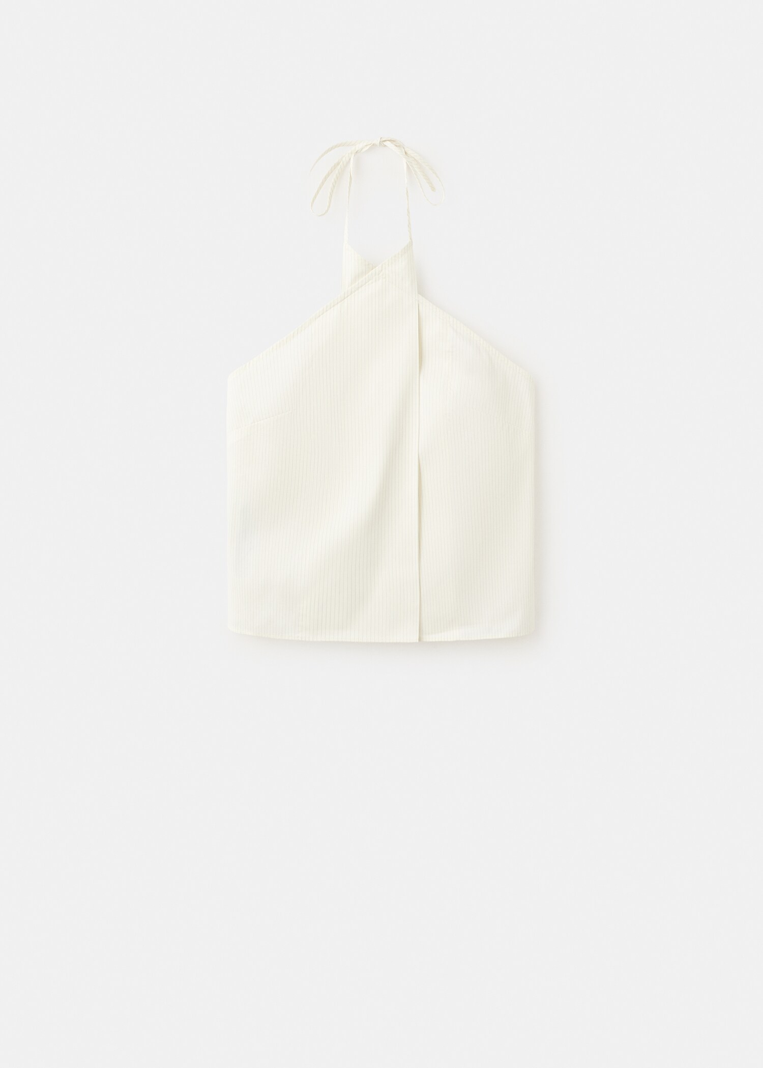 Top rayas cuello halter - Artículo sin modelo