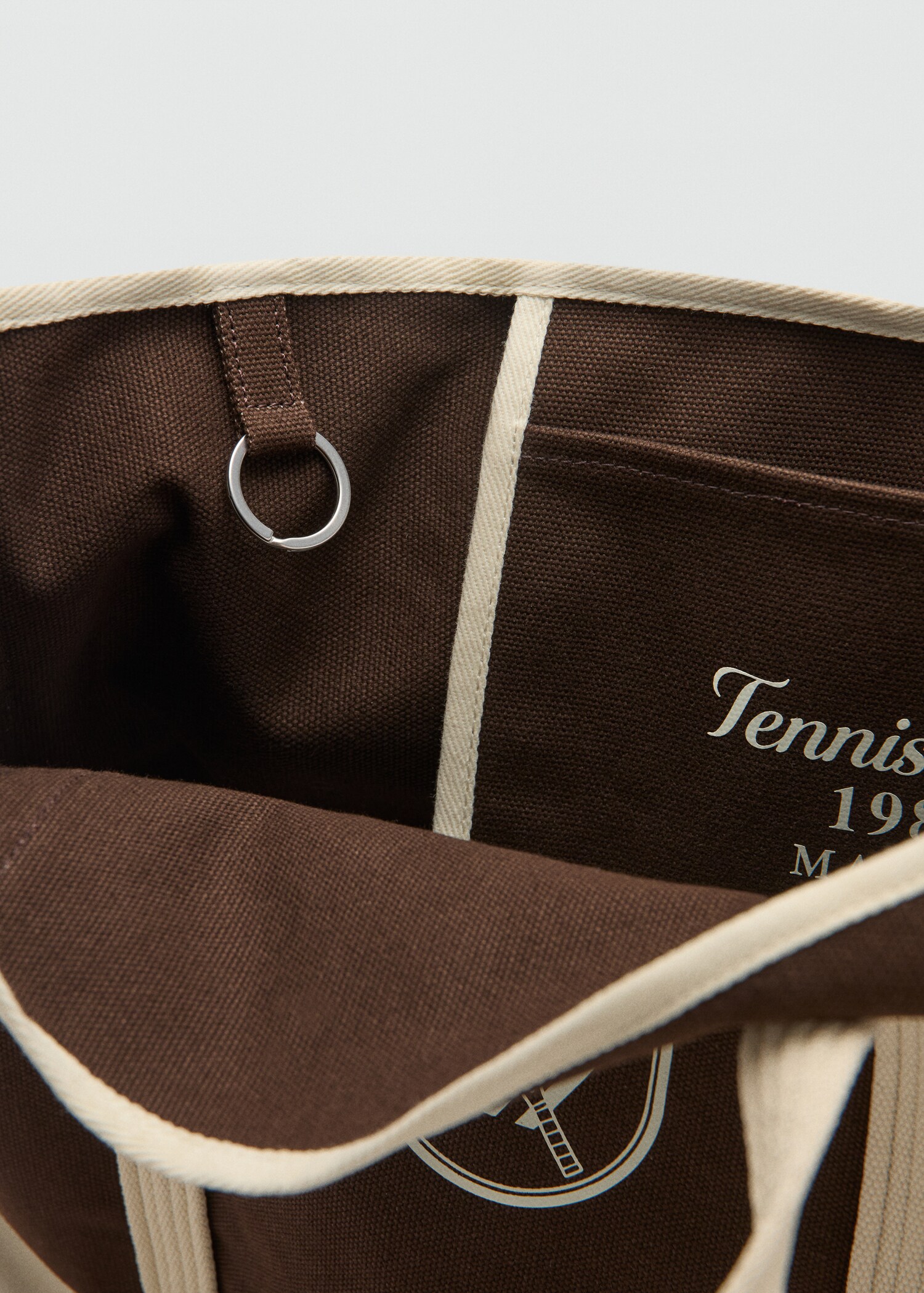 Shopper bag with embroidered message - Details of the article 3