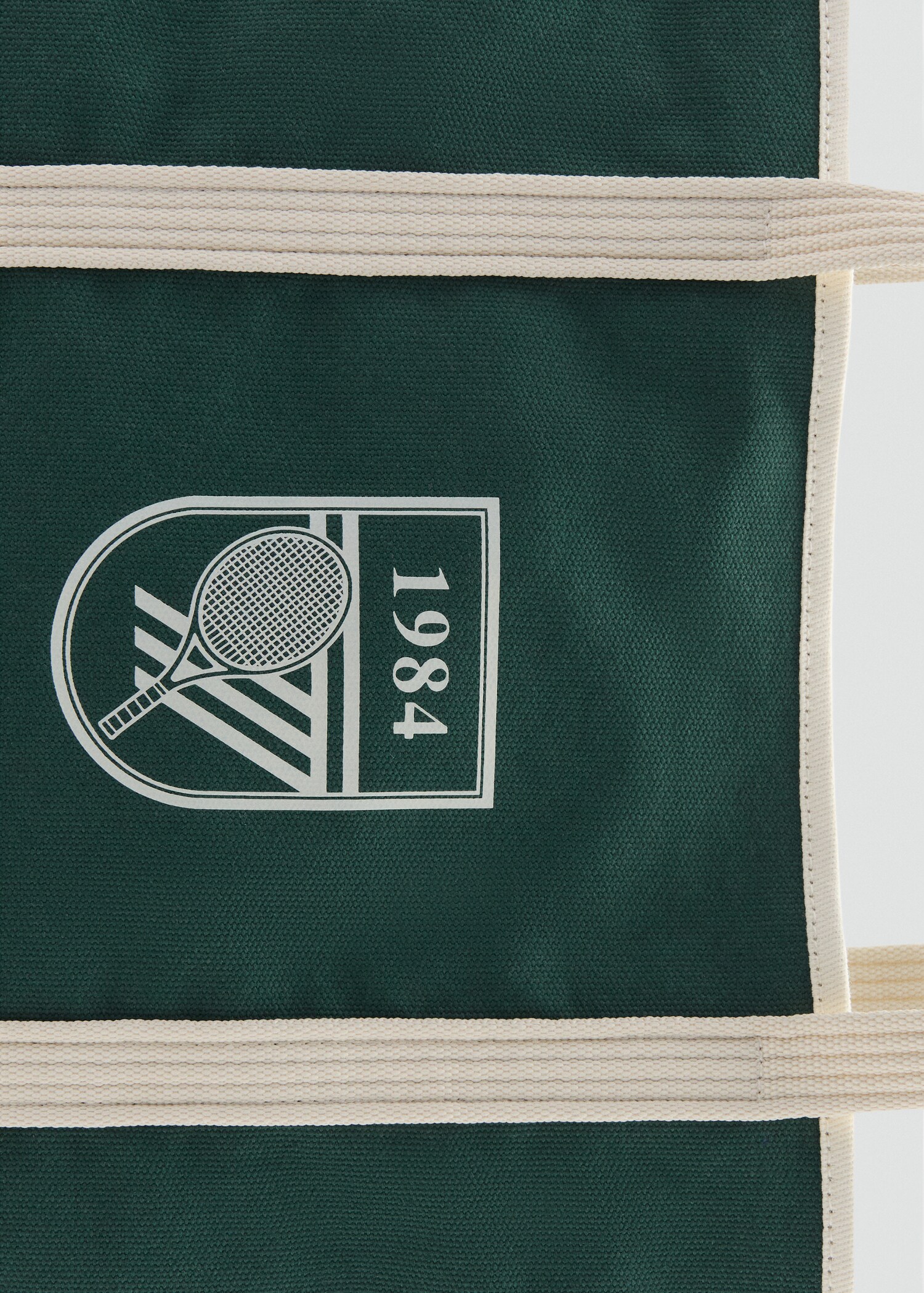 Shopper bag with embroidered message - Details of the article 2