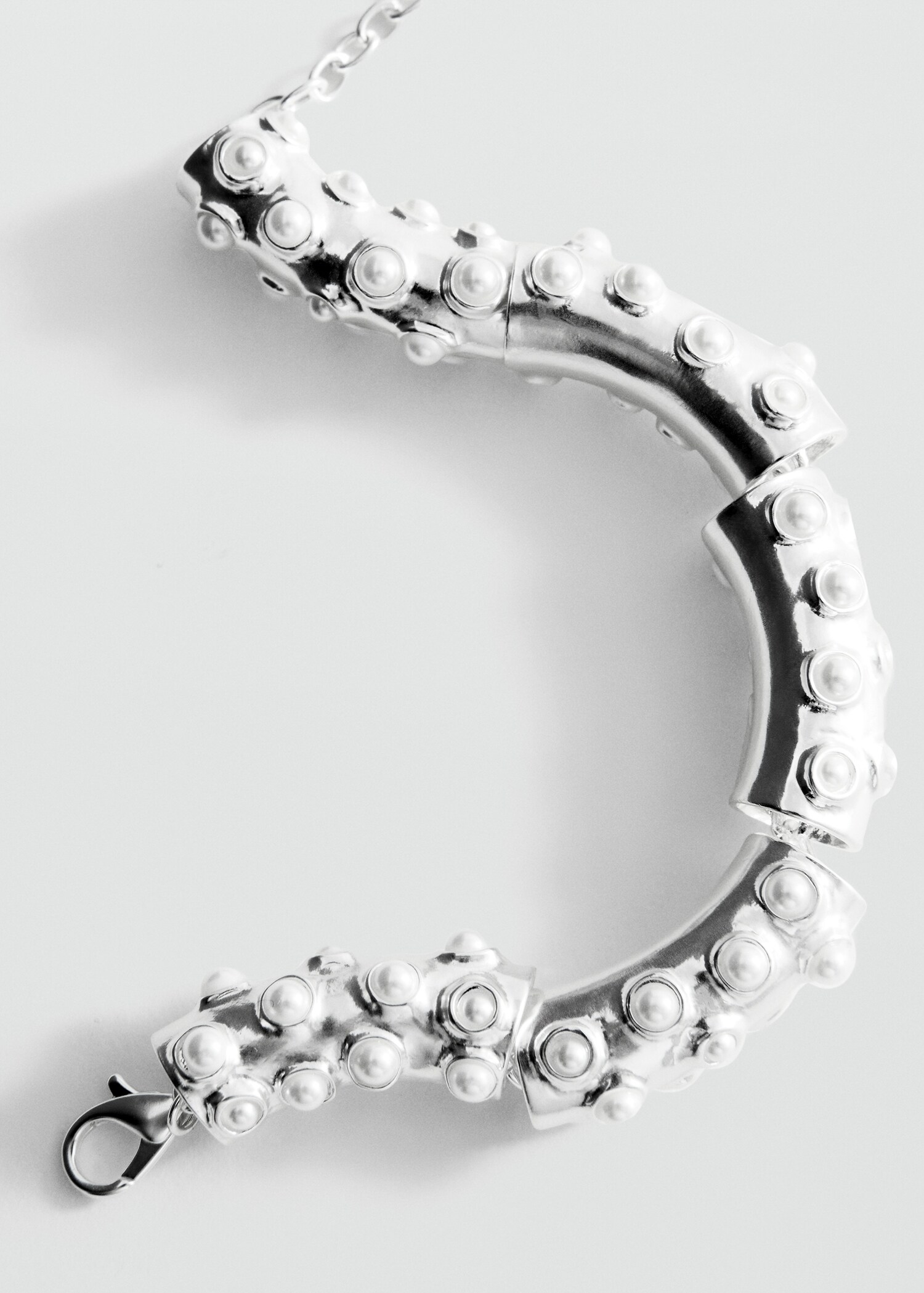 Pearl appliqué bracelet - رؤية وسط