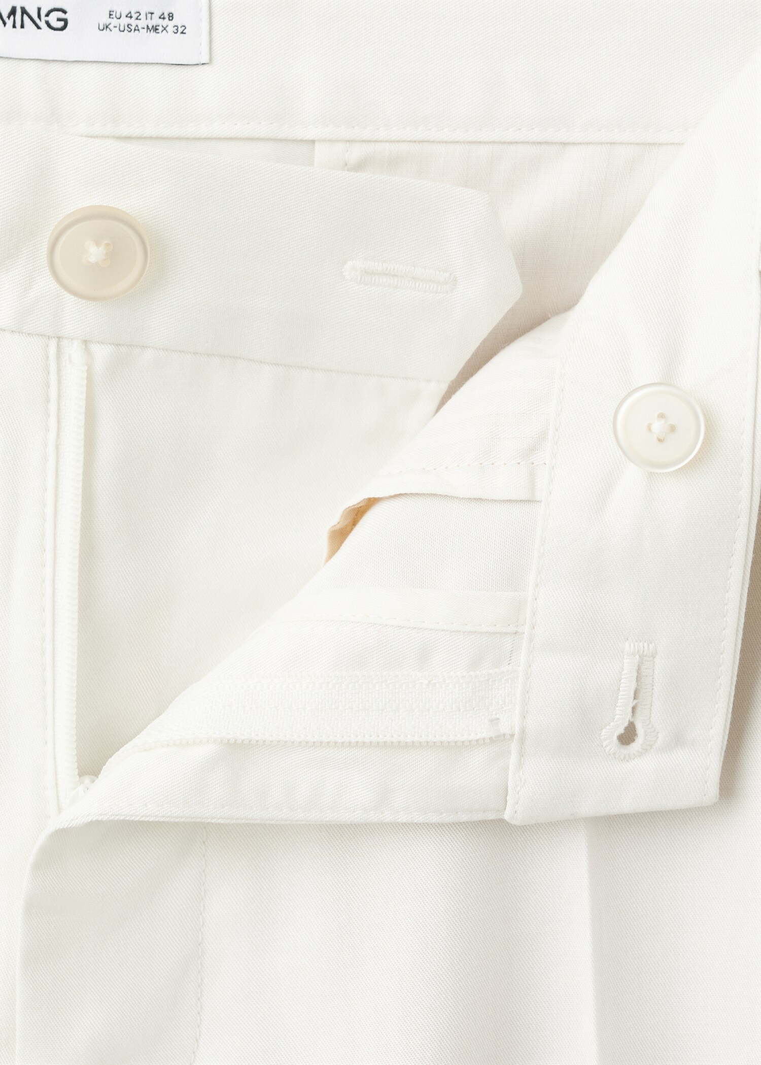 Regular-fit lyocell trousers - Details of the article 8