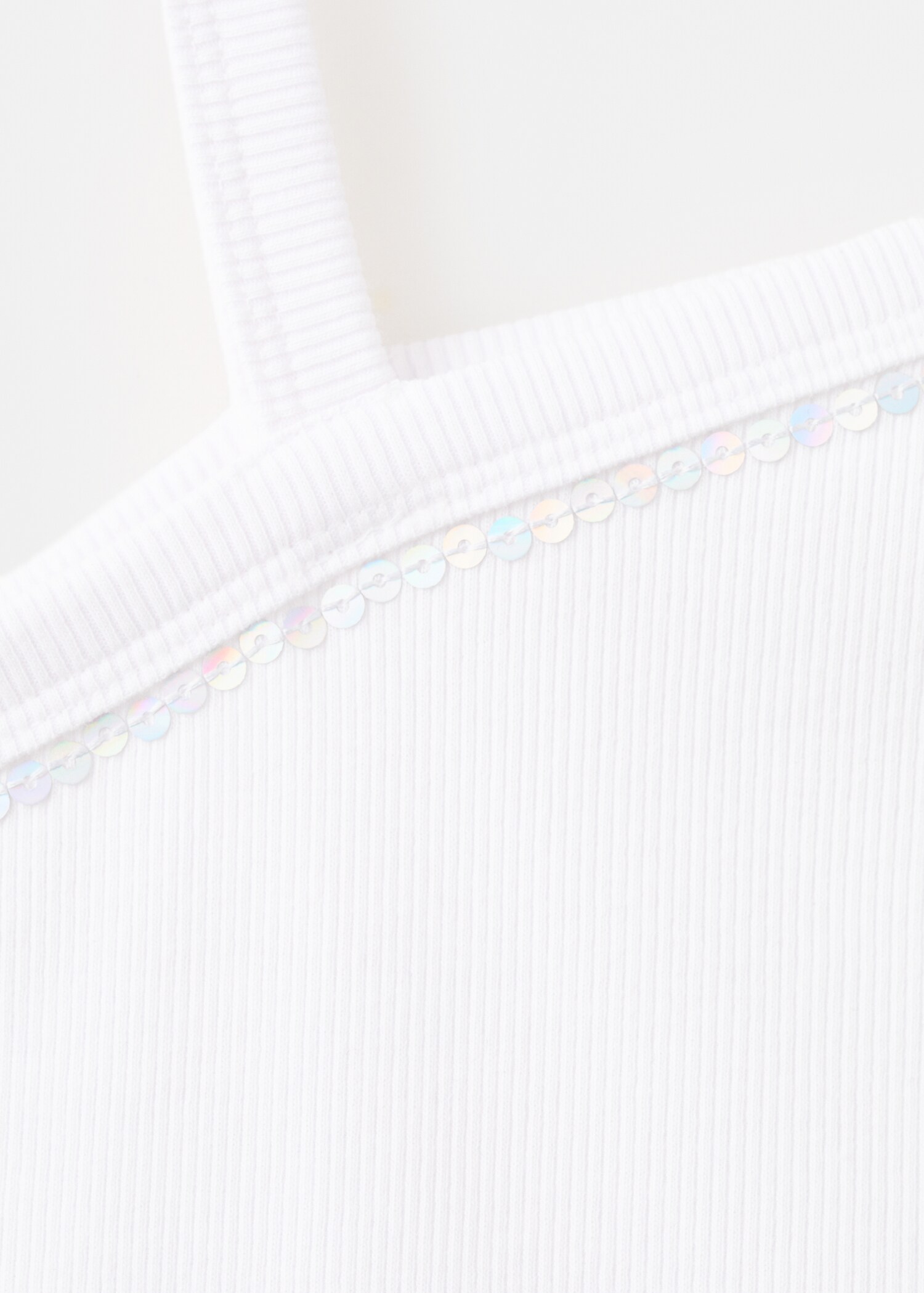 Asymmetrical cotton top - Details of the article 0
