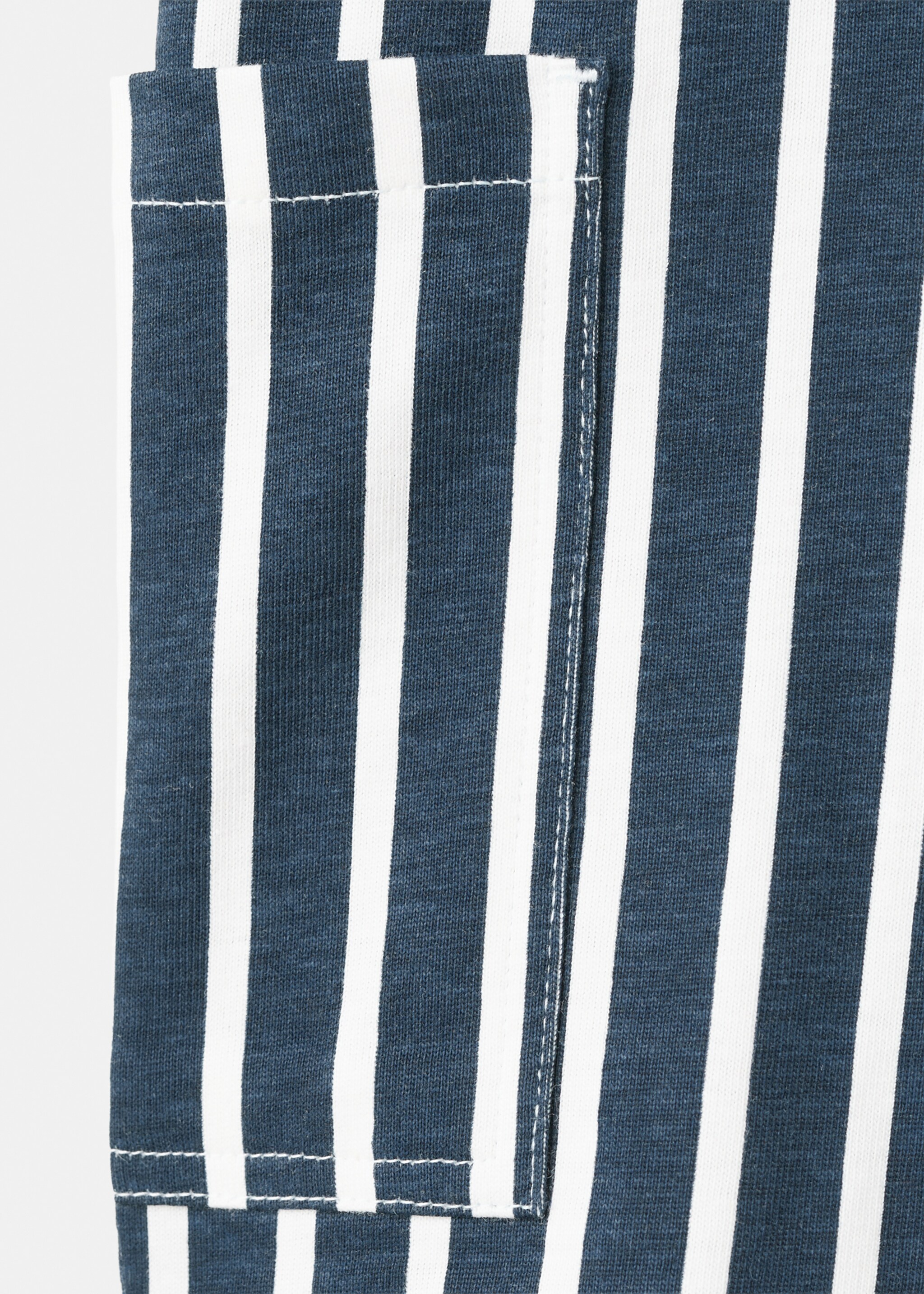 Cotton dungarees - Details of the article 0, Navy. Ref: 27077912-00.