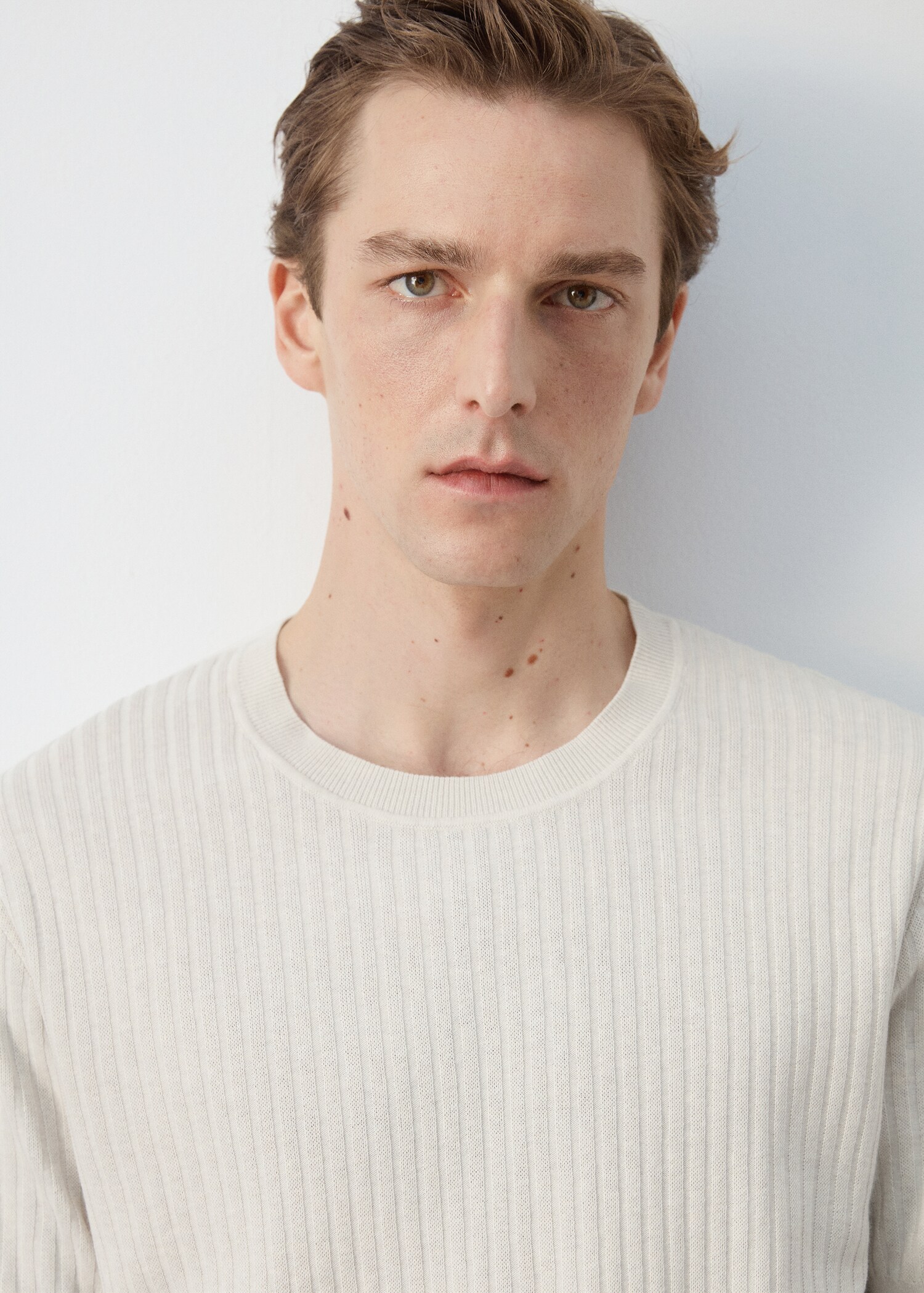 Ribbed  knit t-shirt - Details of the article 6
