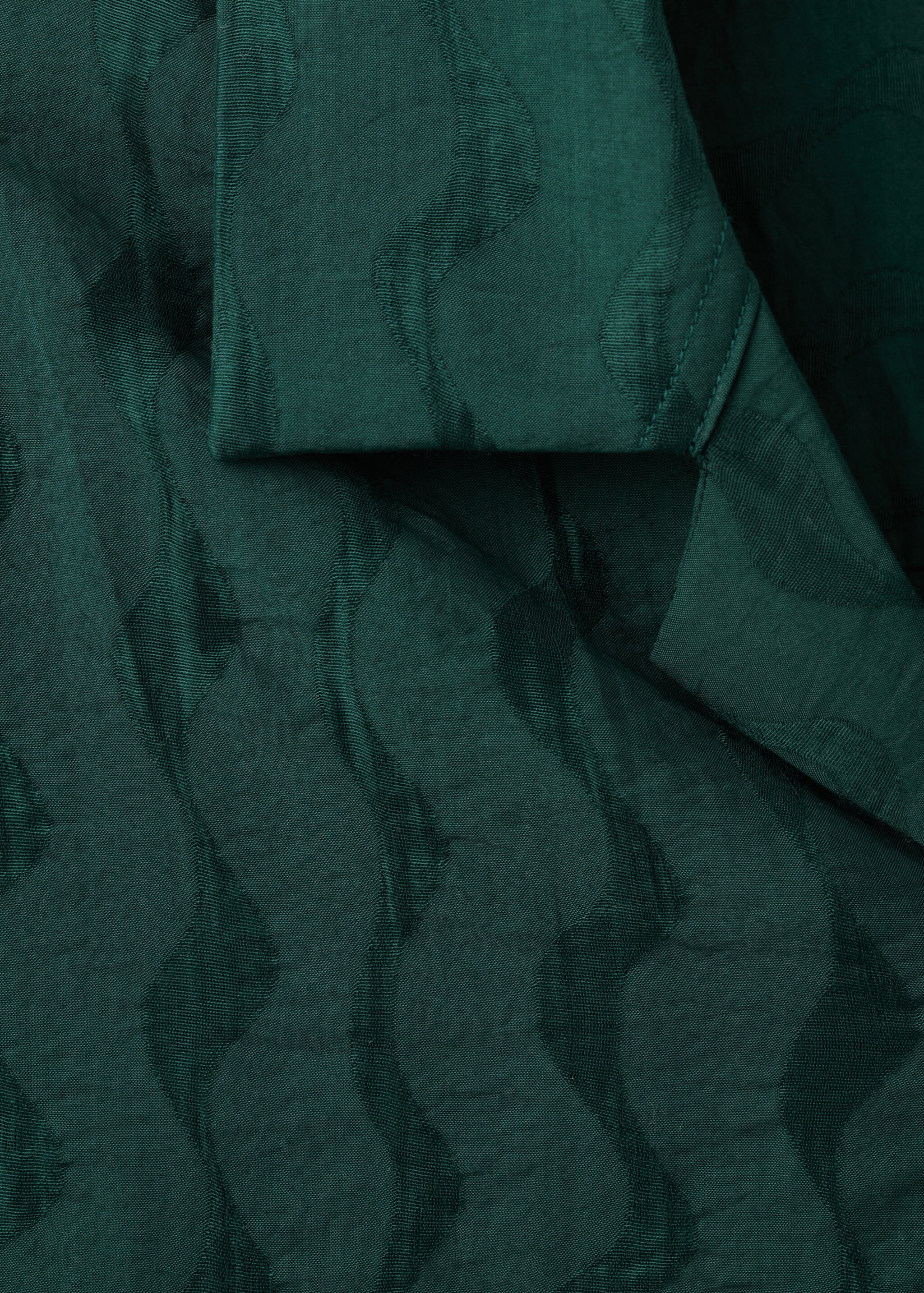 Regular Fit-Hemd aus Lyocell - Detail des Artikels 0, Smaragdgrün. Ref: 27077916-00.