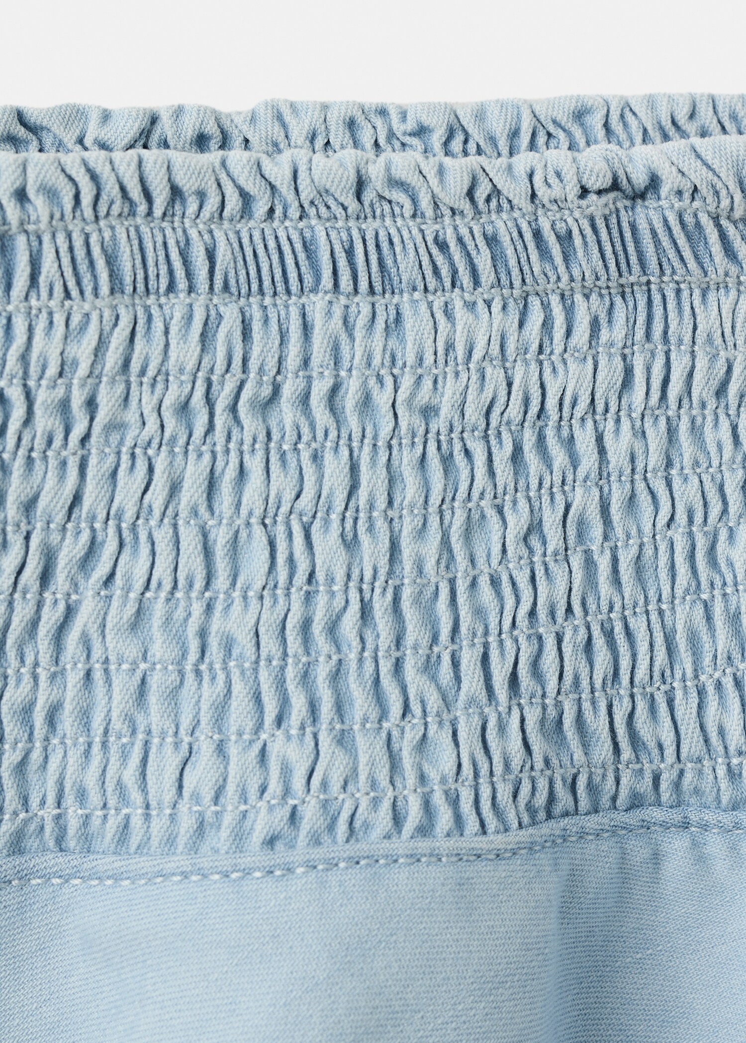 Lyocell-Baumwollrock mit Rüschen - Detail des Artikels 0