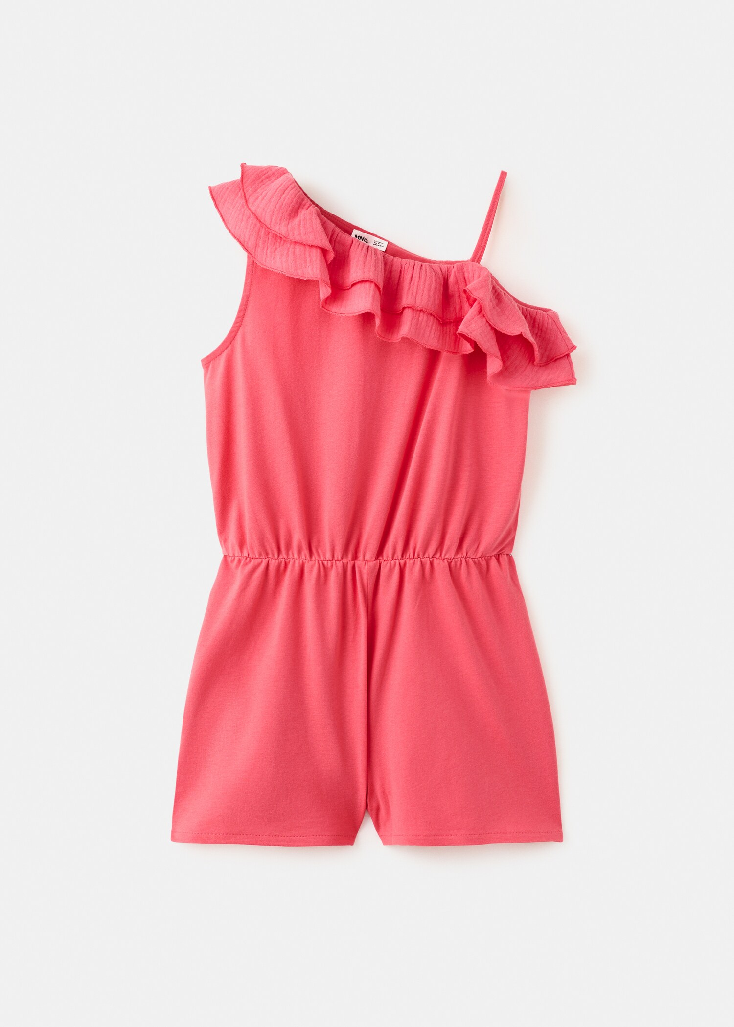 Asymmetric frill jumpsuit - Article without model