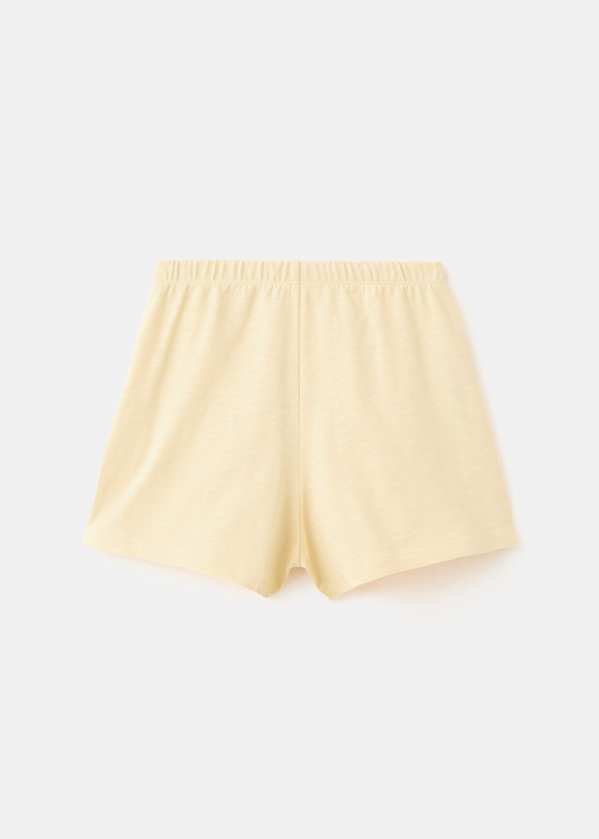 Hosenrock mit Rüschen - Detail des Artikels 0, Pastellgelb. Ref: 27077929-00.