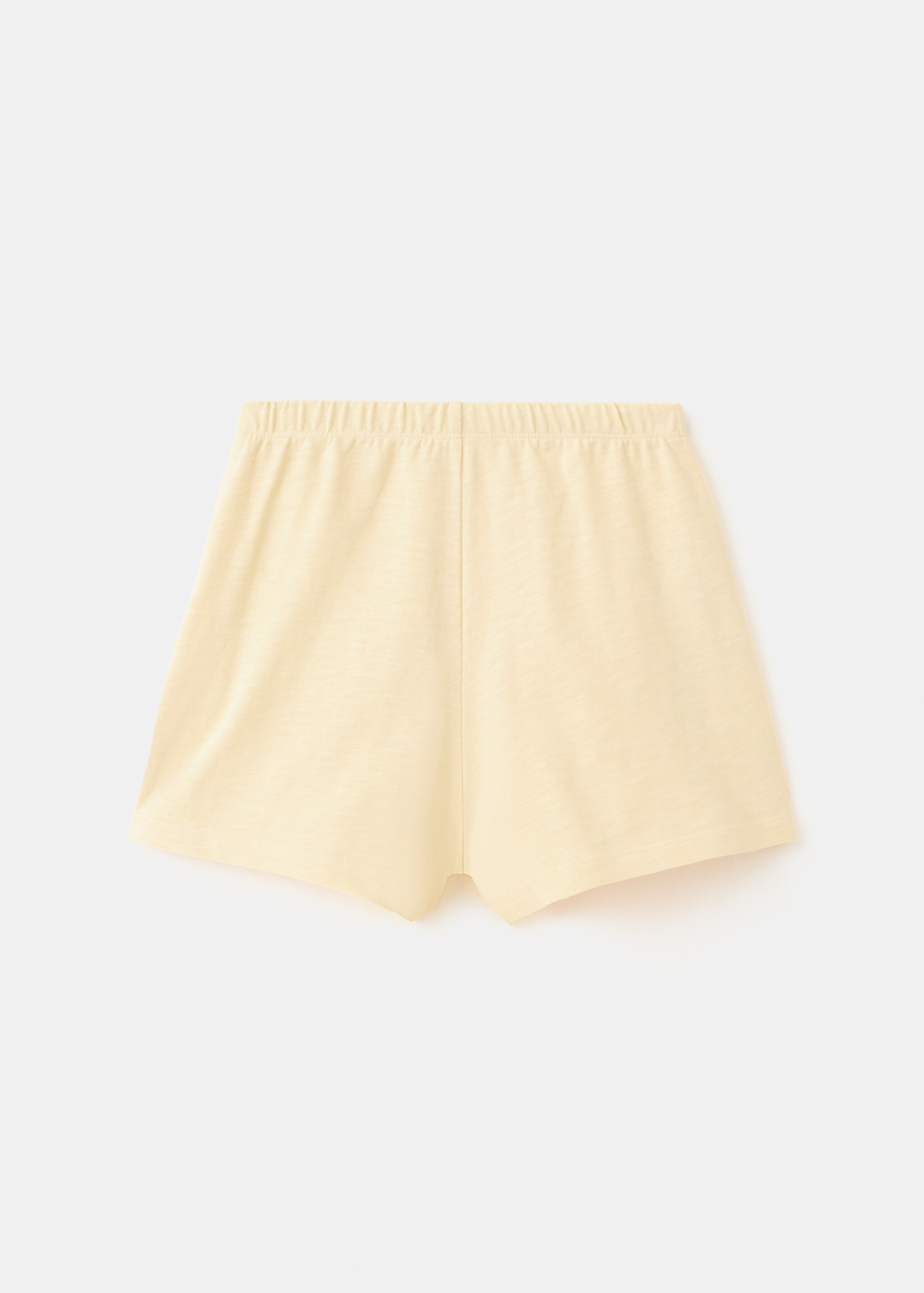 Hosenrock mit Rüschen - Rückseite des Artikels, Pastellgelb. Ref: 27077929-00.