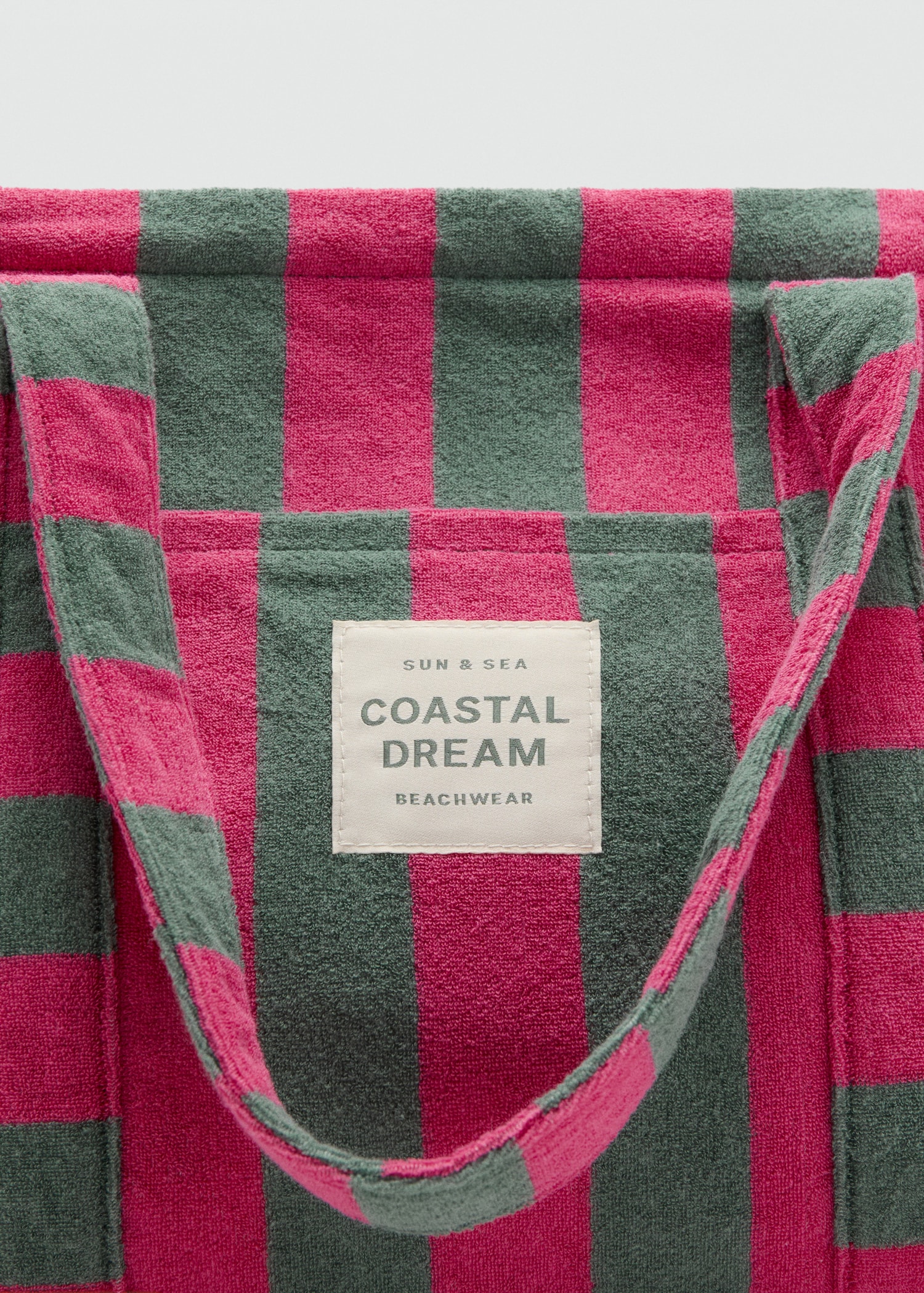 حقيبة أمومة بخطوط - تفاصيل المنتج 1