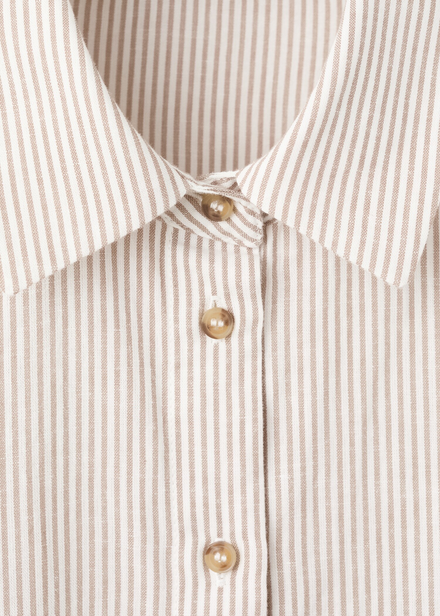 Short sleeve striped shirt - Details of the article 8