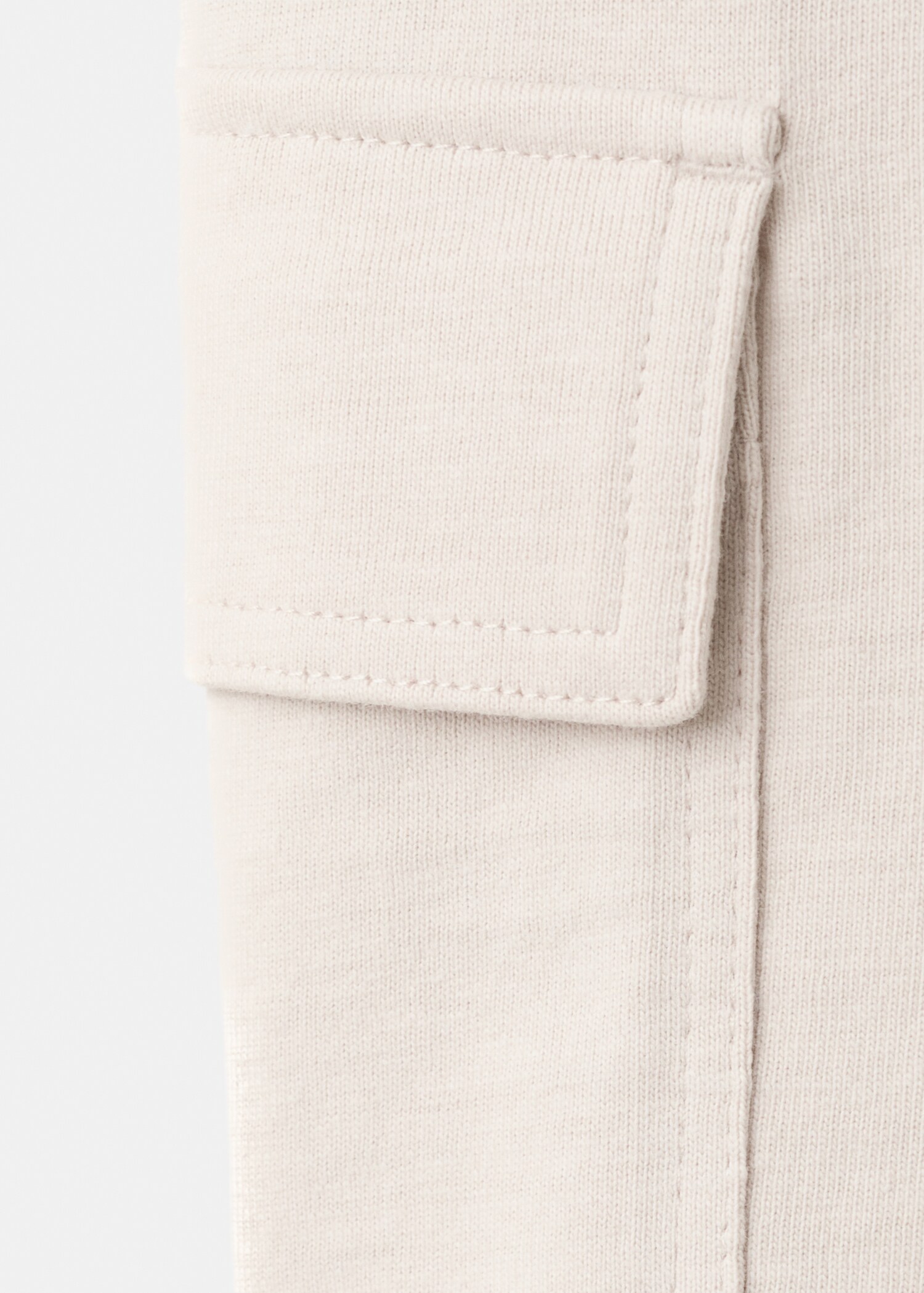 Cotton dungarees with cargo pockets - Details of the article 0