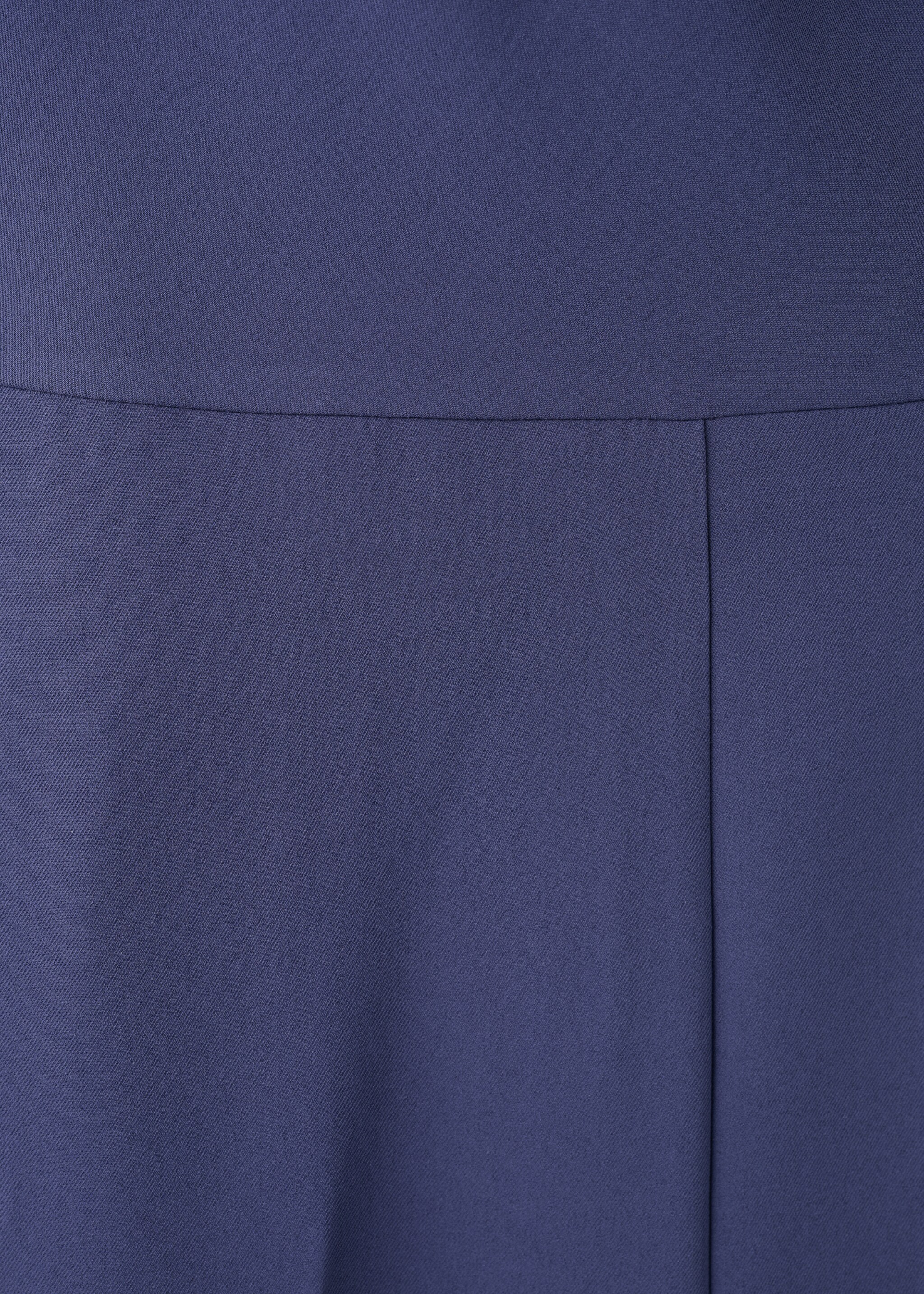 Long jumpsuit with knot - Details of the article 0, Ink Blue. Ref: 27078661-00.