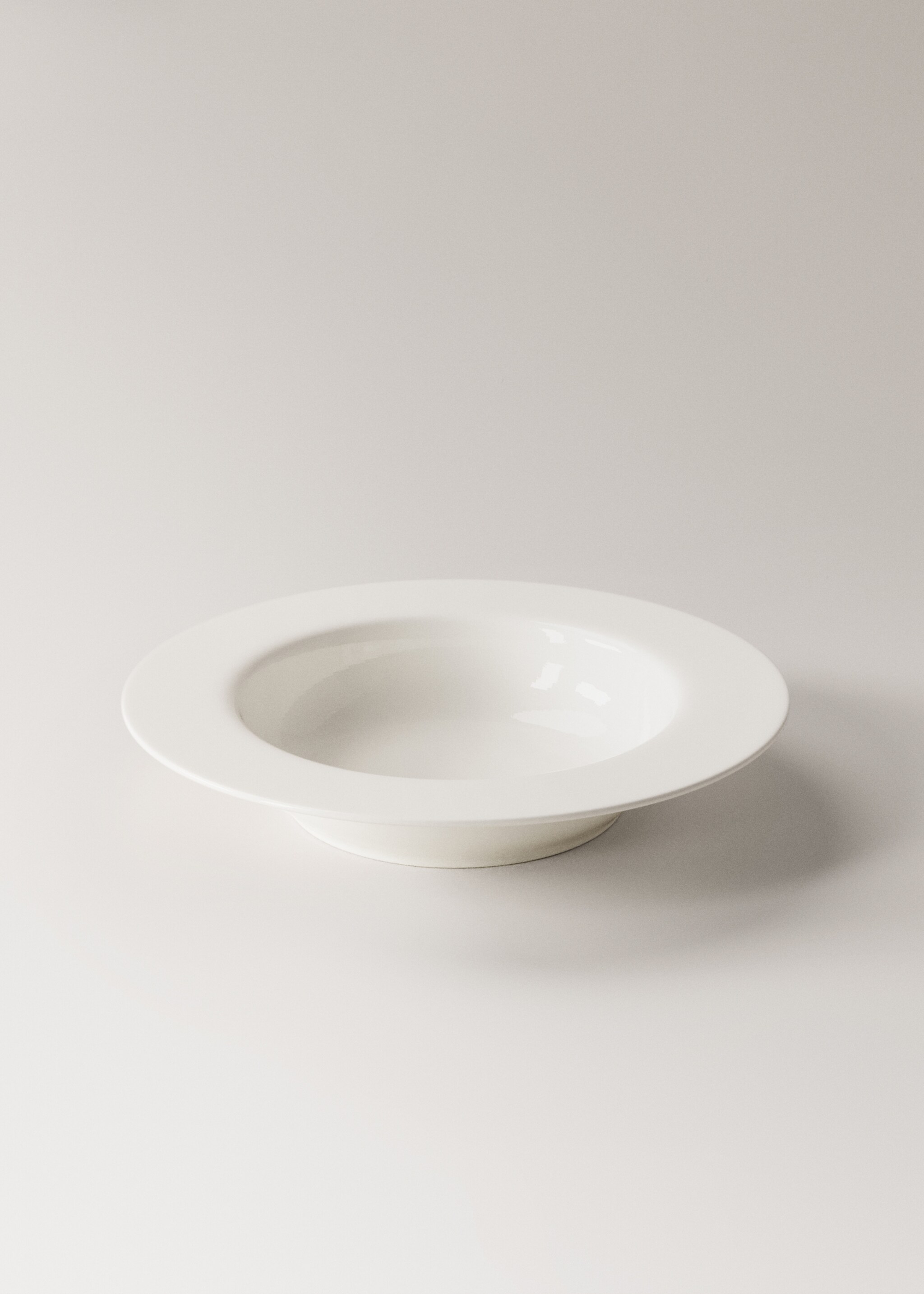 Πιάτο βαθύ Bone China Ultralight - Λεπτομέρεια του προϊόντος 1, Λευκό. Ref: 27081167-00.