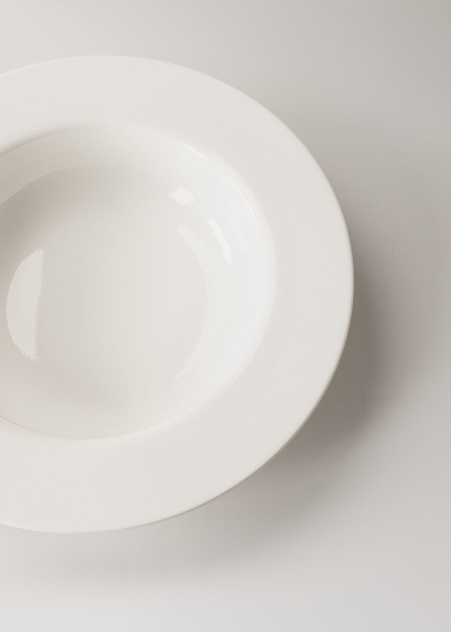 Πιάτο βαθύ Bone China Ultralight - Λεπτομέρεια του προϊόντος 2