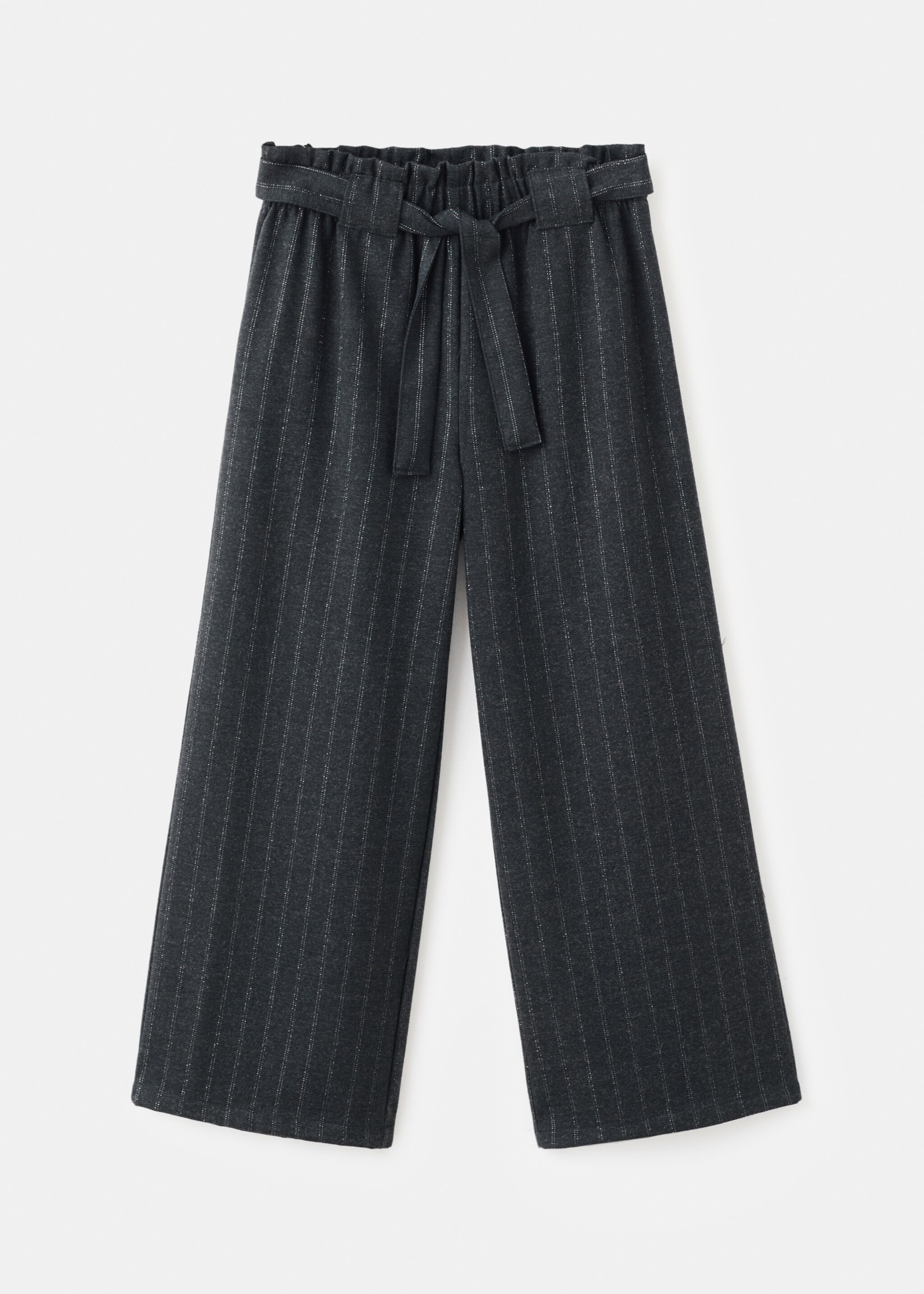 Lurex stripe trousers - Article without model, Grey. Ref: 27081169-00.