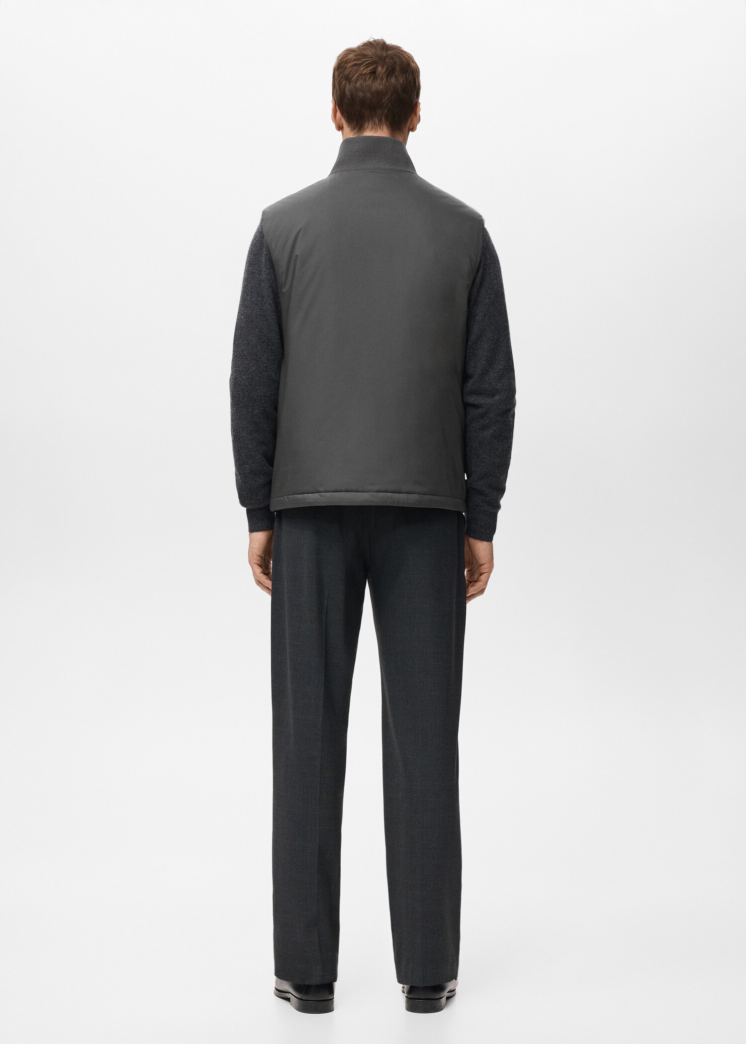 Lätt vadderad väst - Artikelns baksida