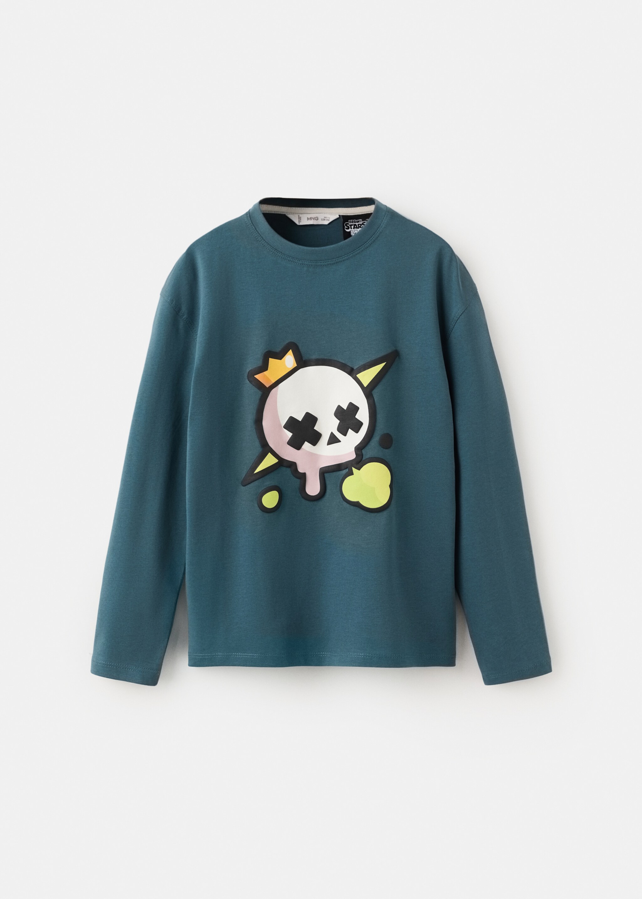 T-Shirt Brawl Stars - Artikel ohne Model, Petrolblau. Ref: 27081182-00.