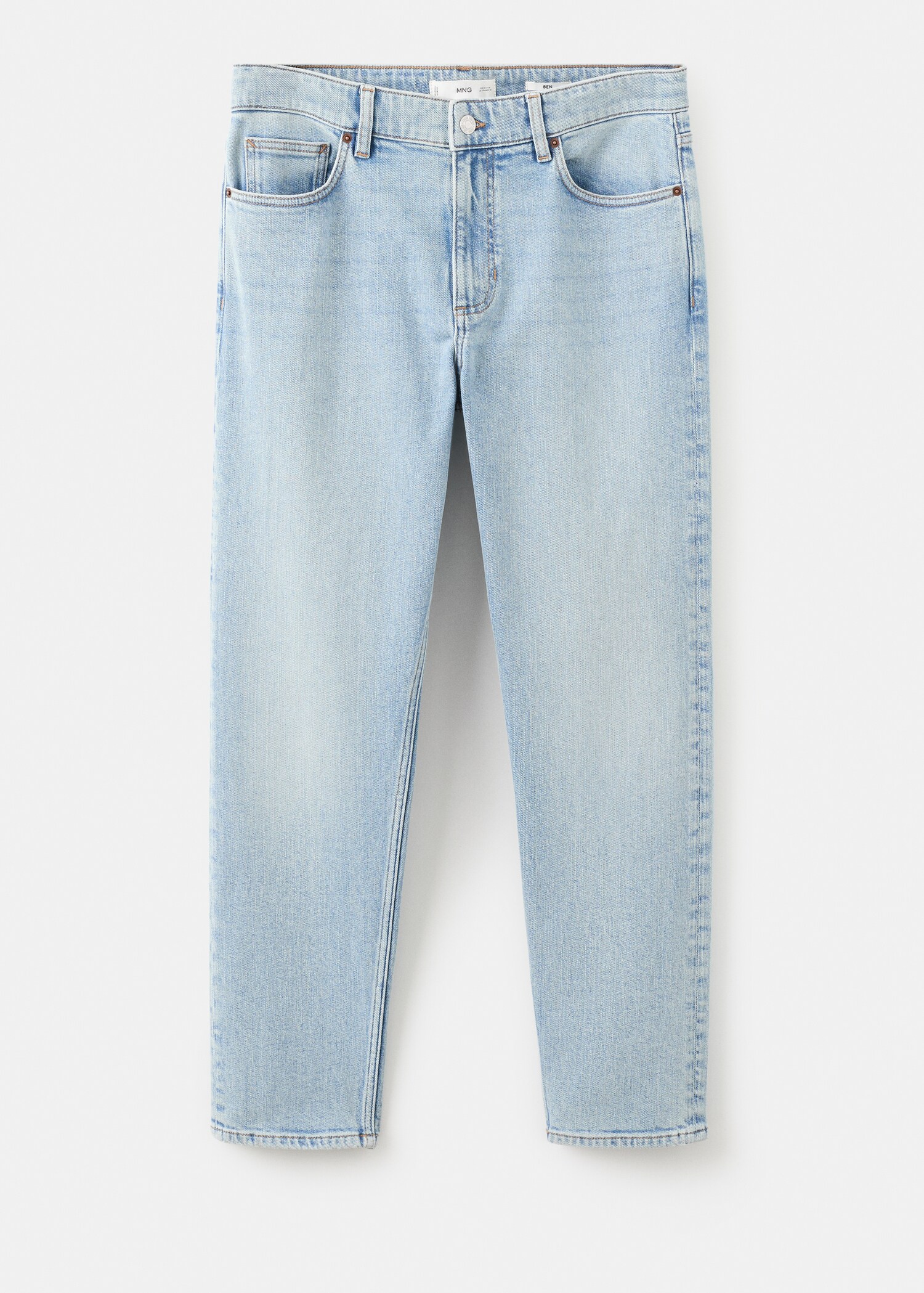 Ben cropped tapered-fit jeans - Article without model
