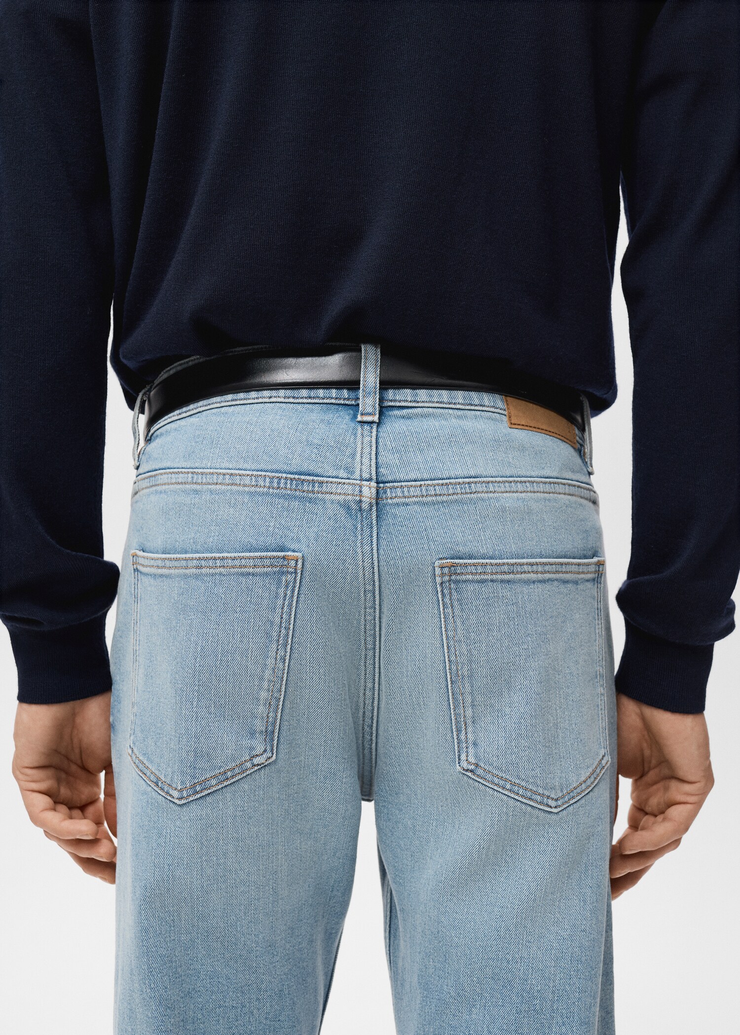 Ben cropped tapered-fit jeans - Details of the article 6