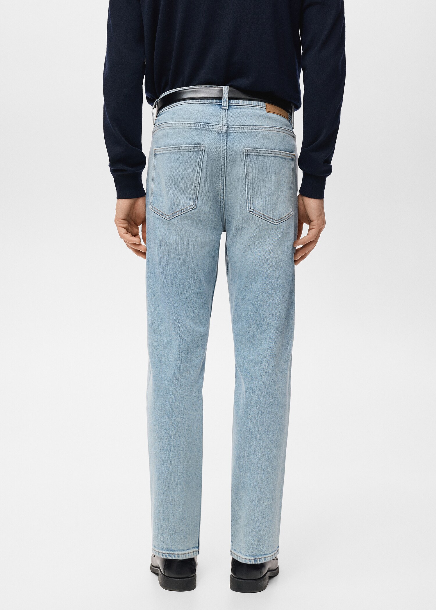 Ben cropped tapered-fit jeans - Reverse of the article