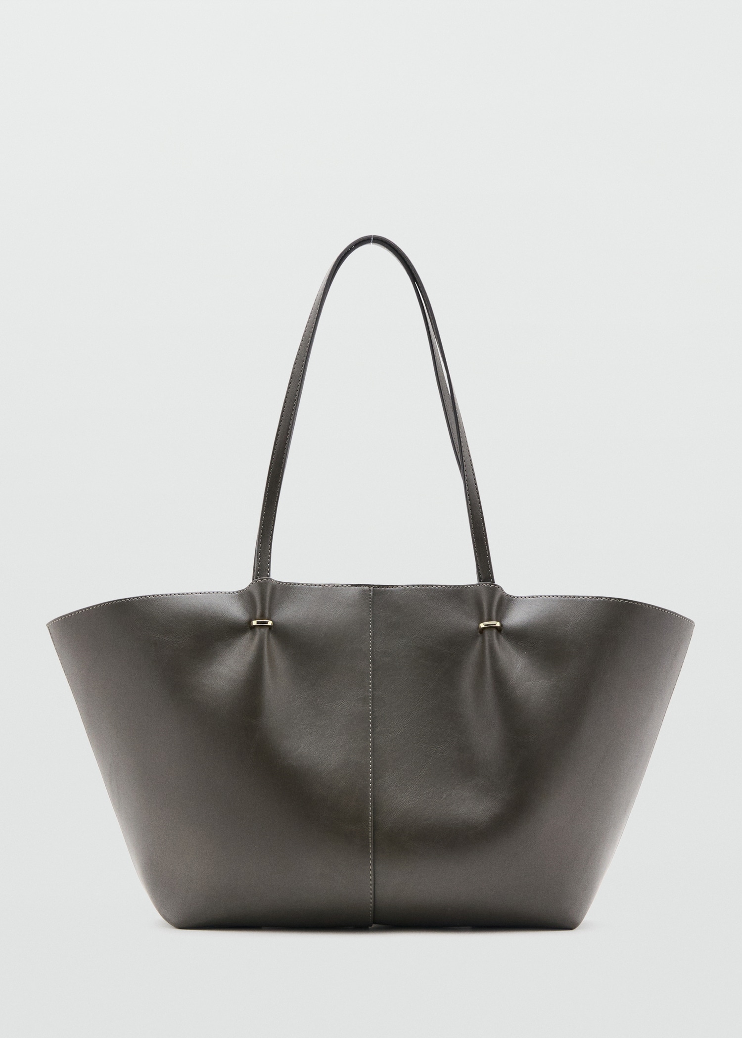 Shopper-Tasche mit Metalldetails - Artikel ohne Model