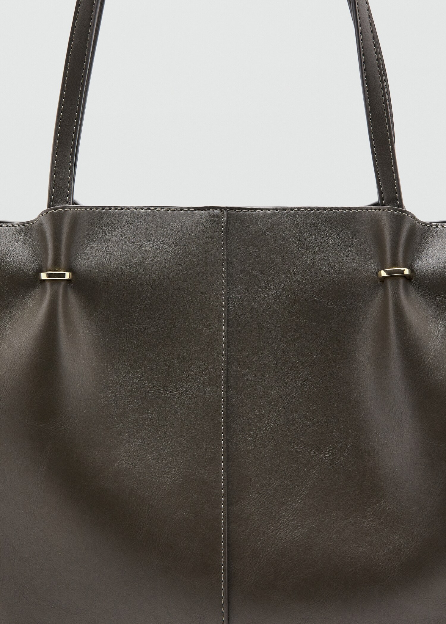 Shopper-Tasche mit Metalldetails - Detail des Artikels 1