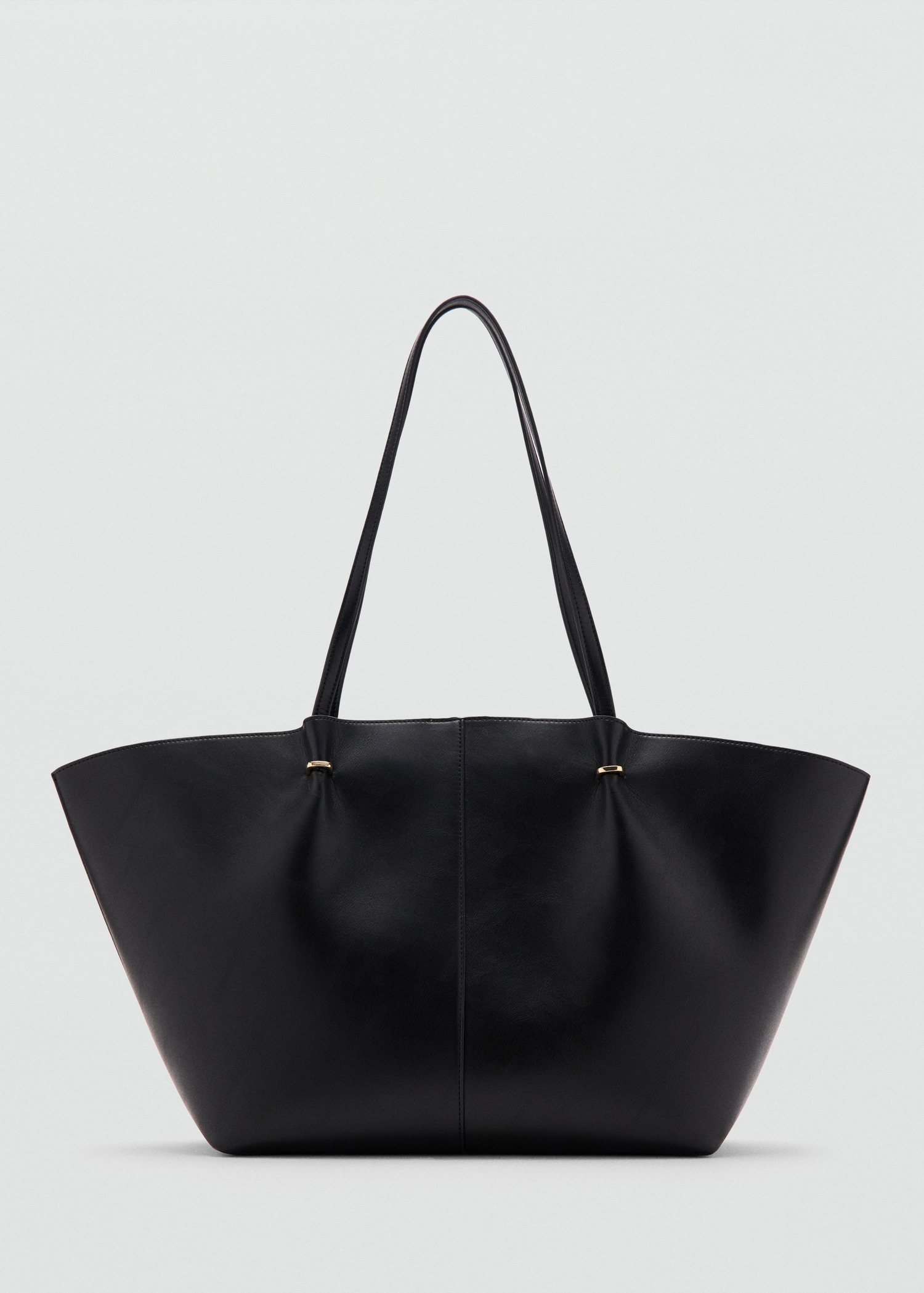 Shopper-Tasche mit Metalldetails - Artikel ohne Model