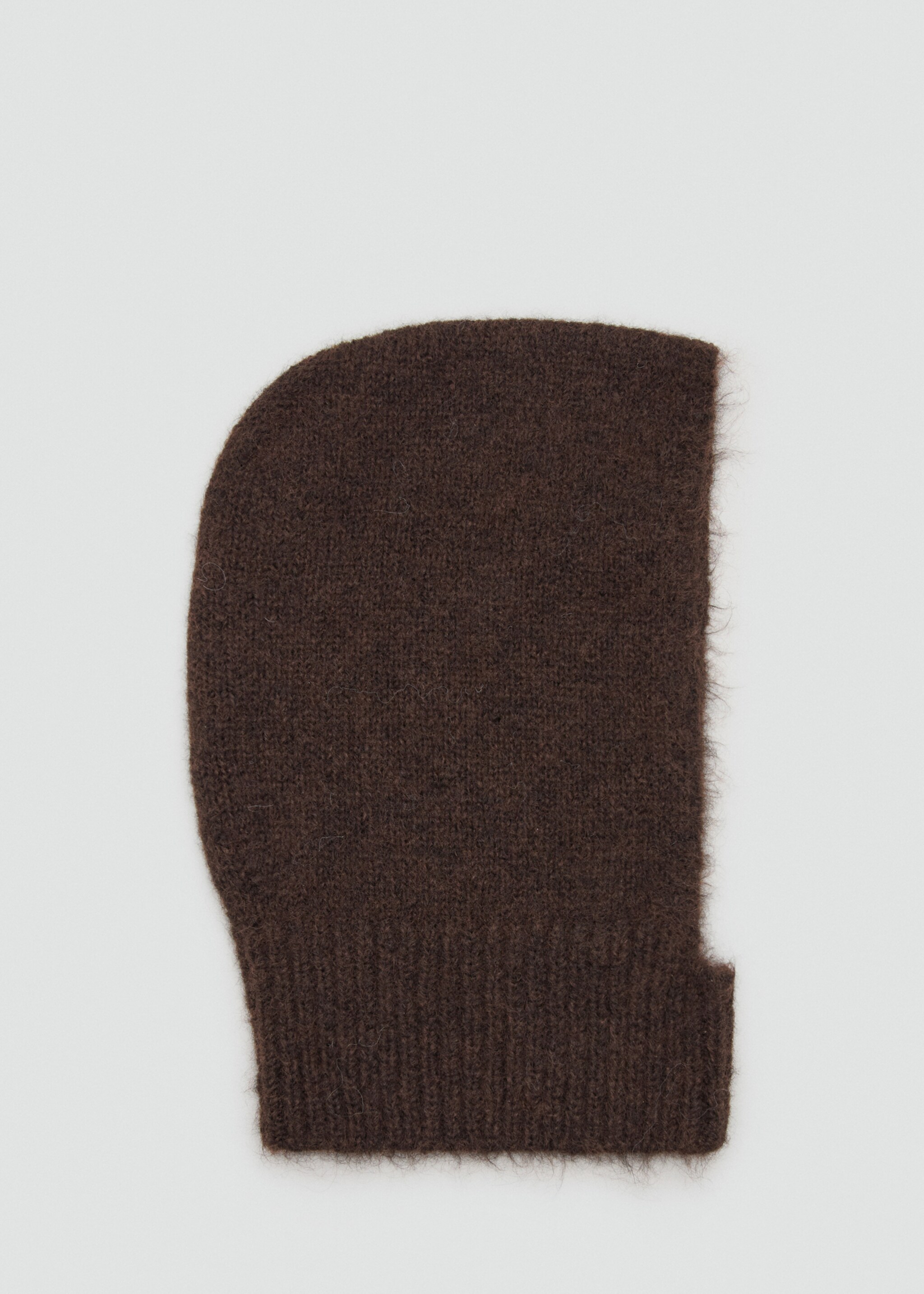 Cagoule maille - Article sans modèle, Chocolat. Ref: 27081195-00.