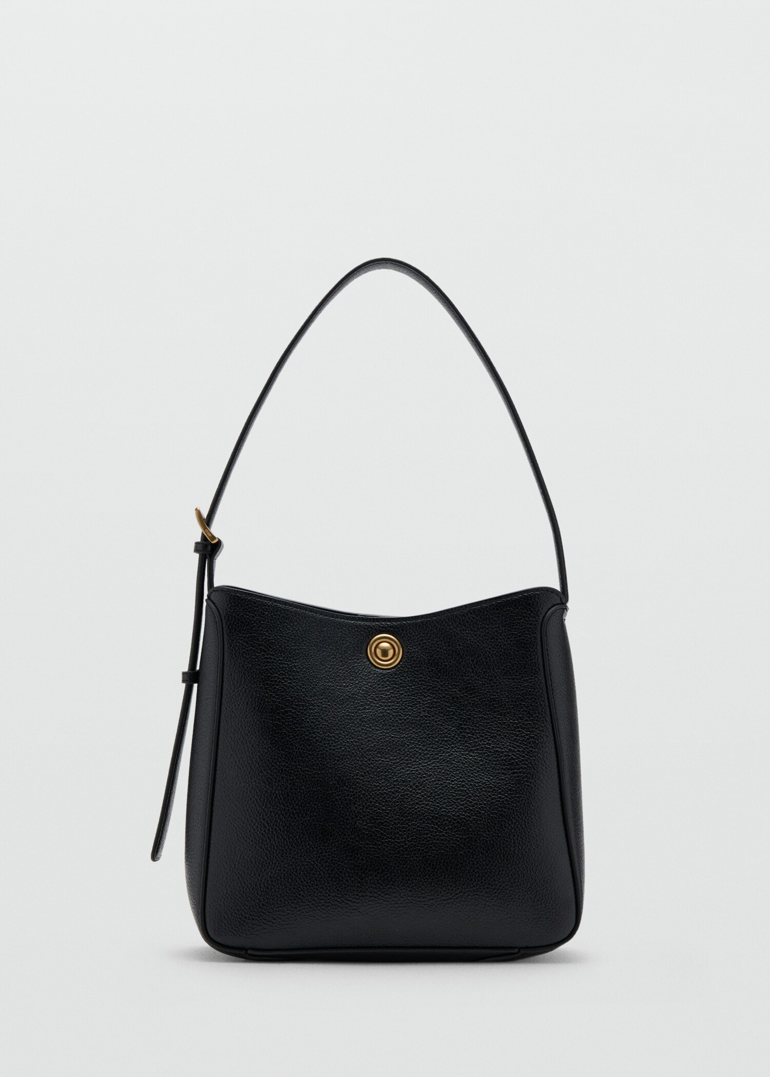 Medium bucket bag with metal detail - Article without model