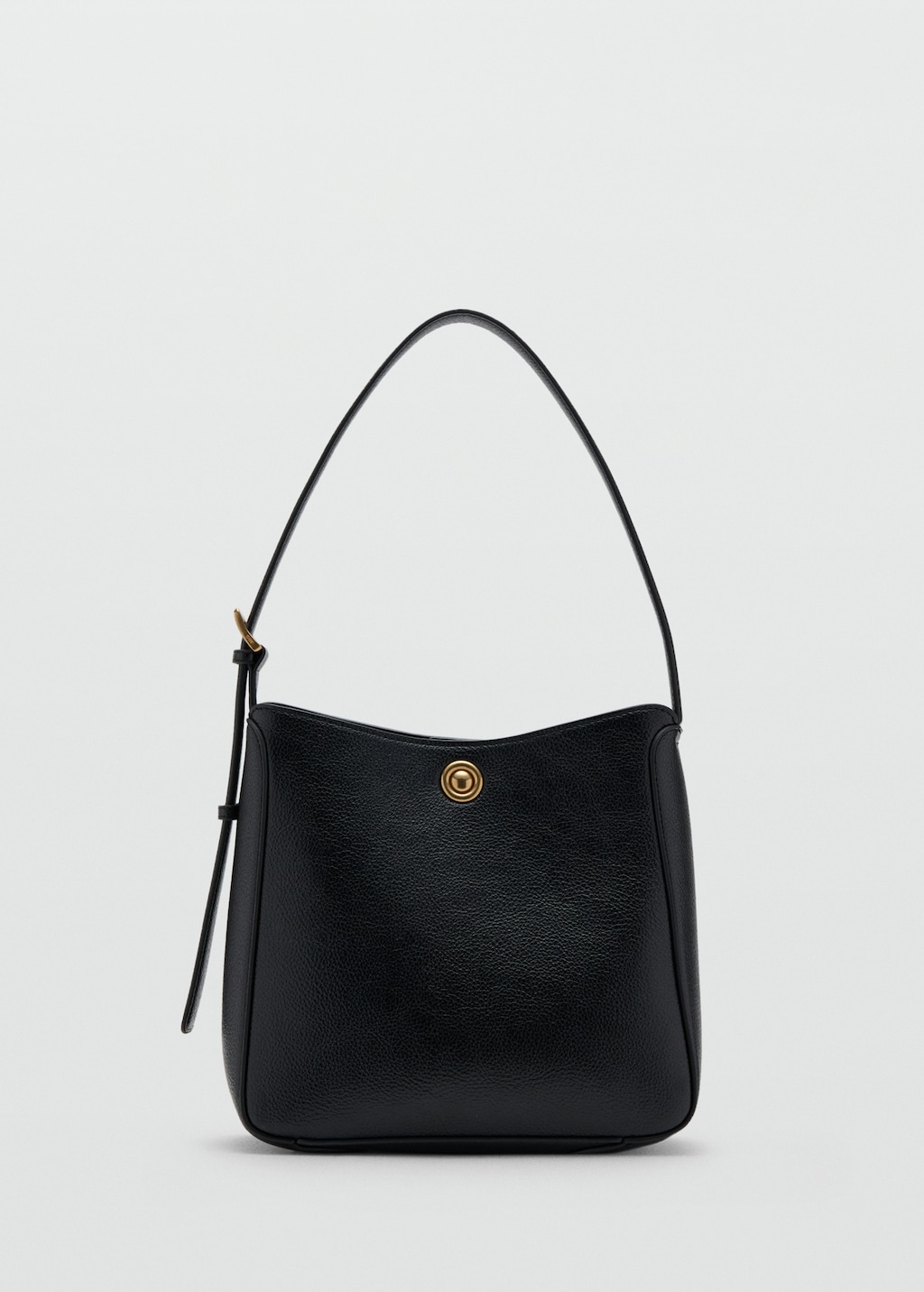 Medium bucket bag with metal detail