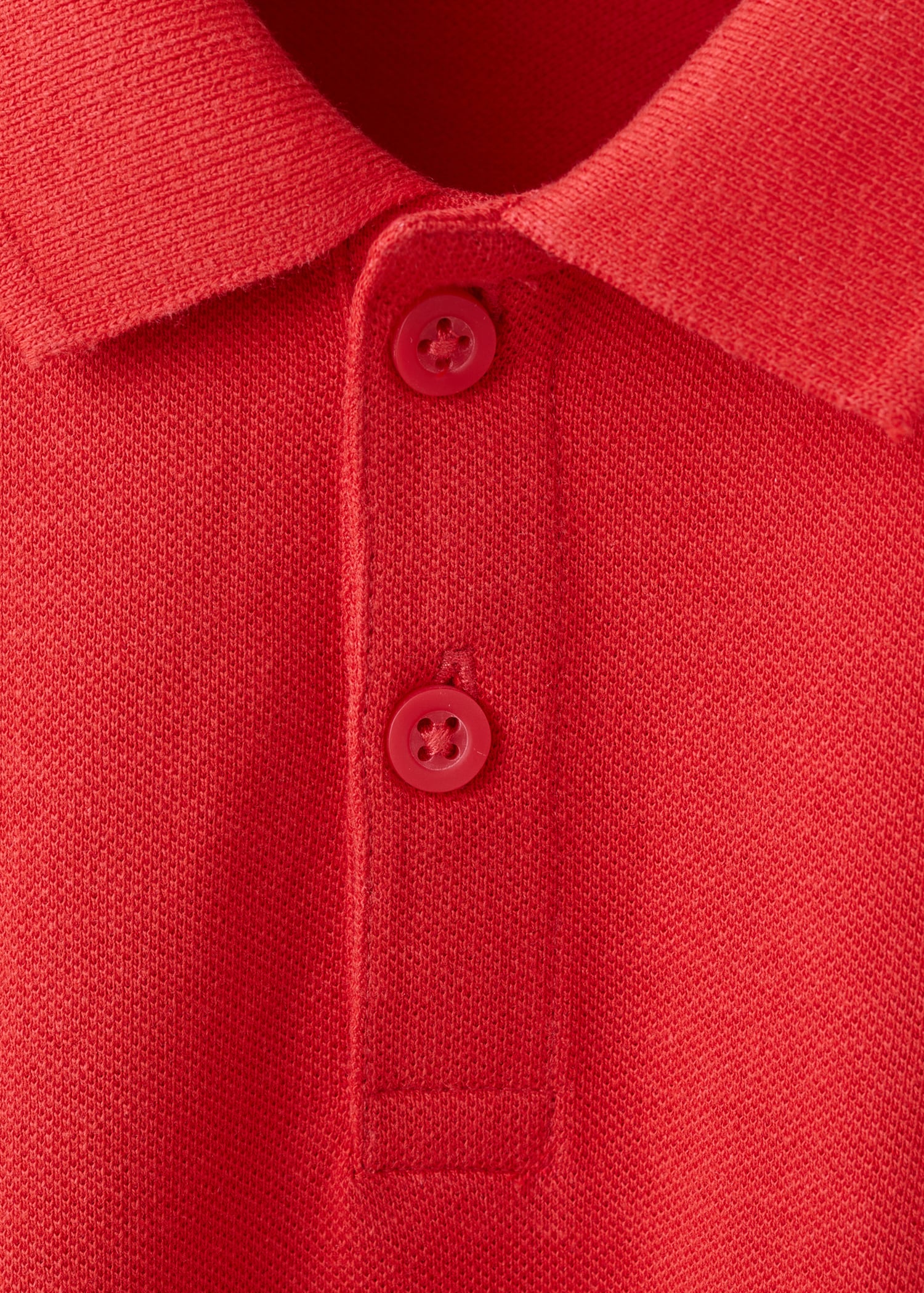 Cotton basic polo shirt - Details of the article 8