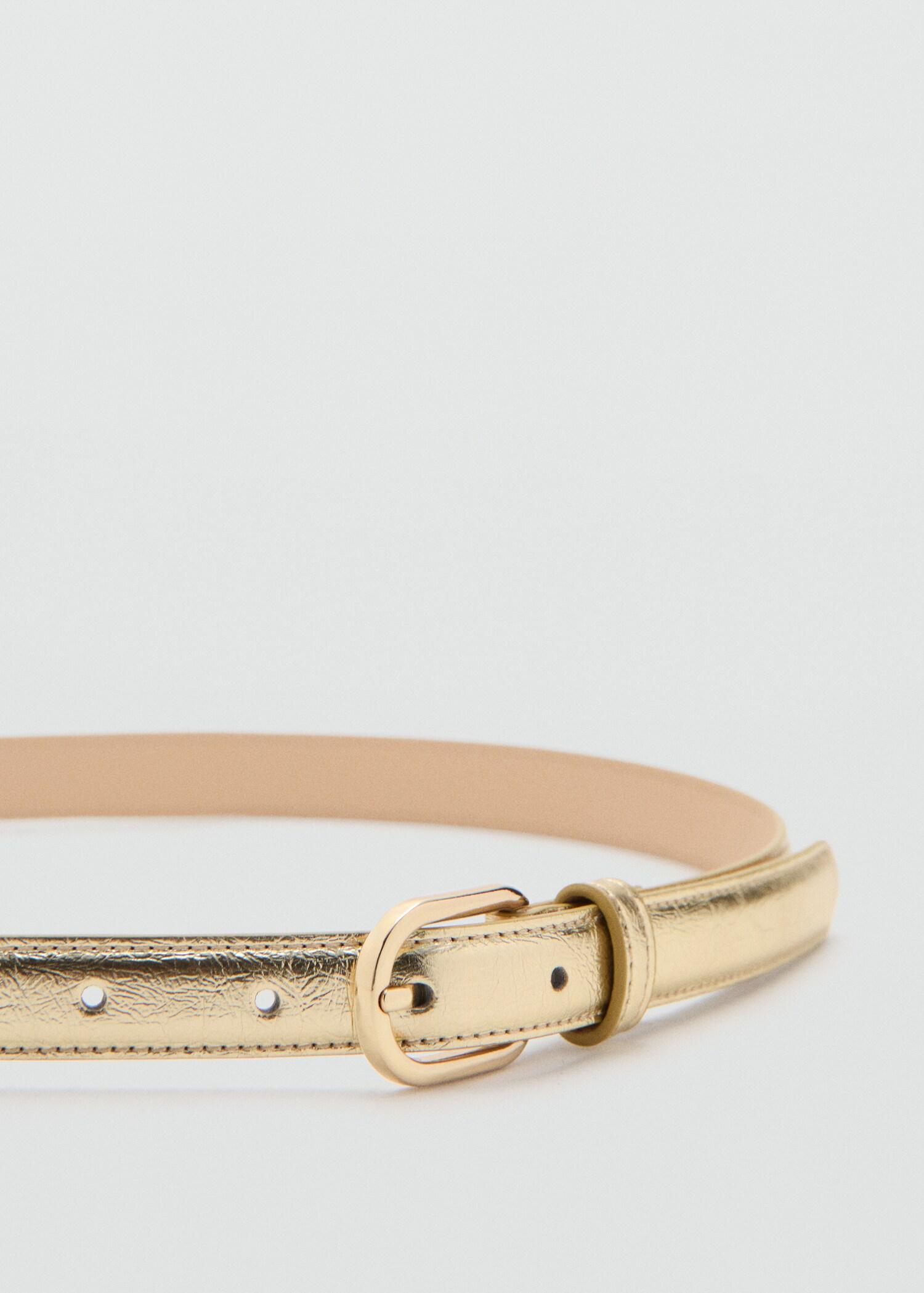Metal buckle belt - Medium plane