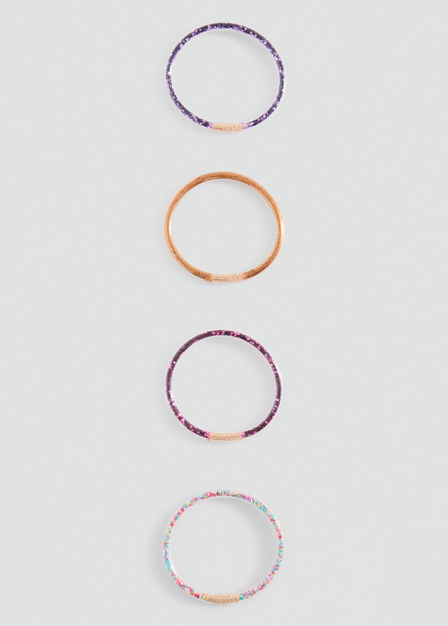Pack of 4 bracelets - Medium plane