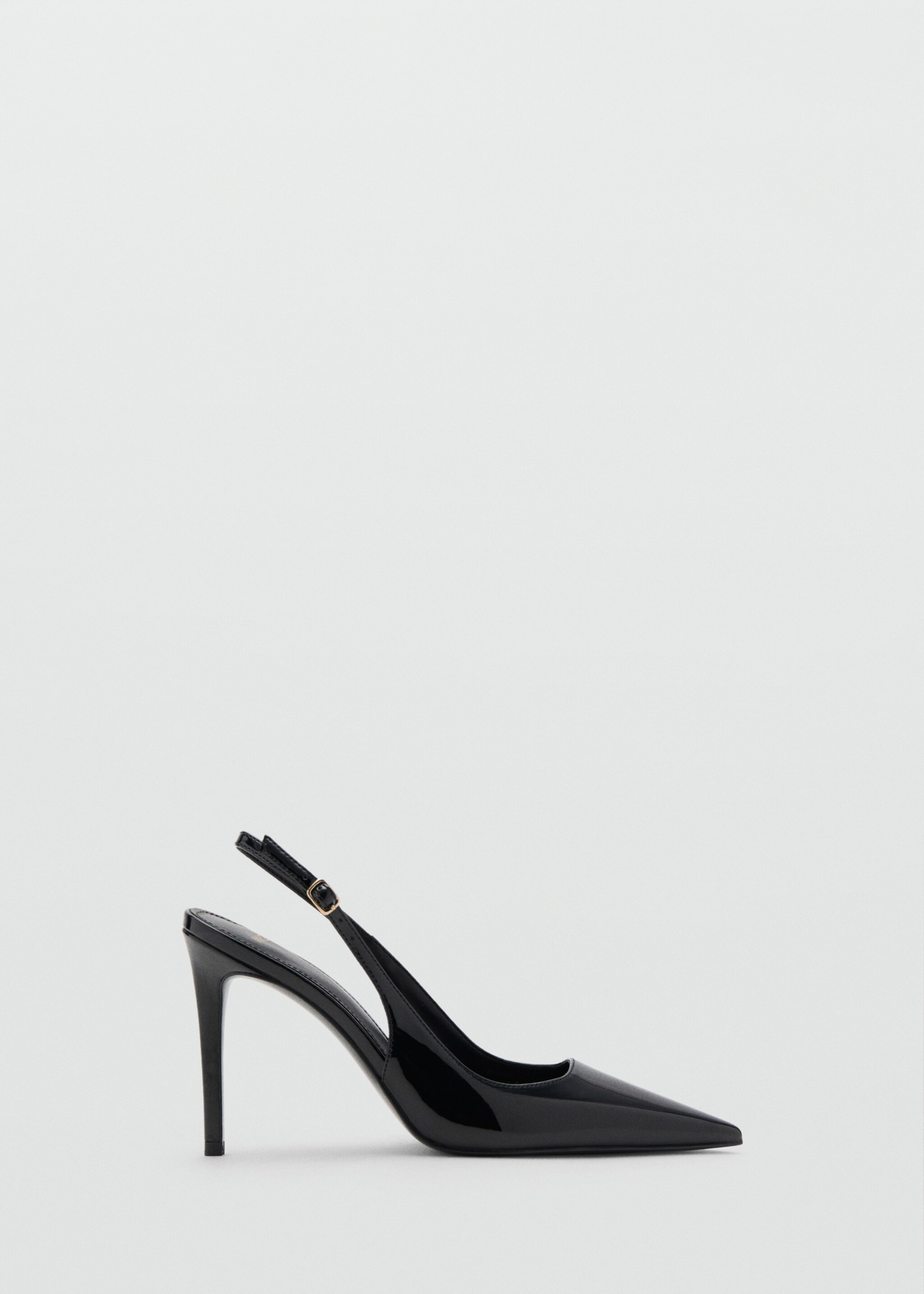 Patent heeled shoes - Article without model, Black. Ref: 27081209-00.