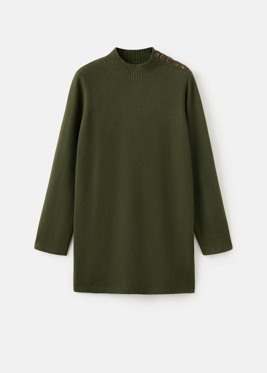 Mango - Button knit dress | Plush