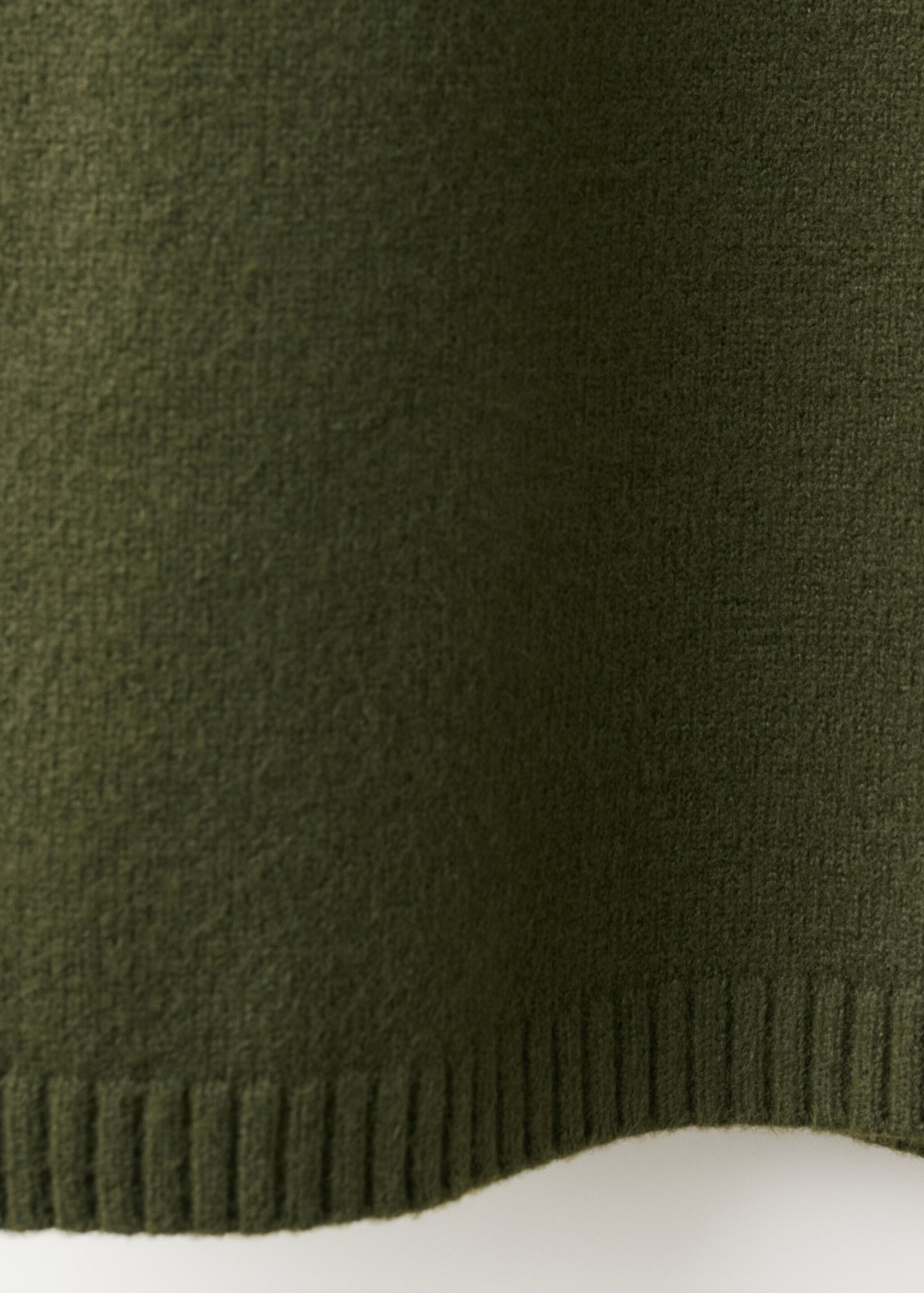 Button knit dress - Details of the article 0, Khaki. Ref: 27081214-00.