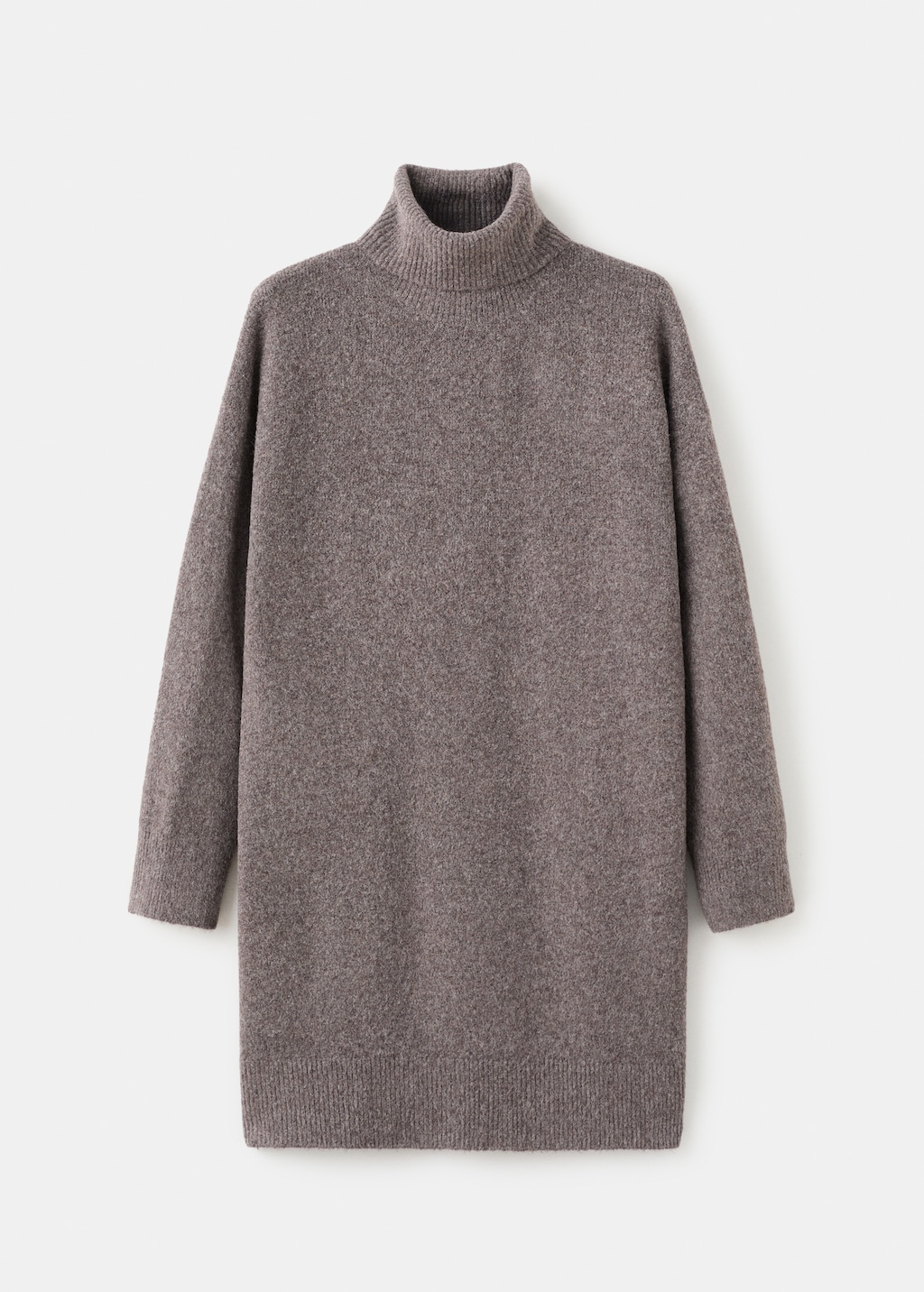 Mango Knitted turtleneck dress