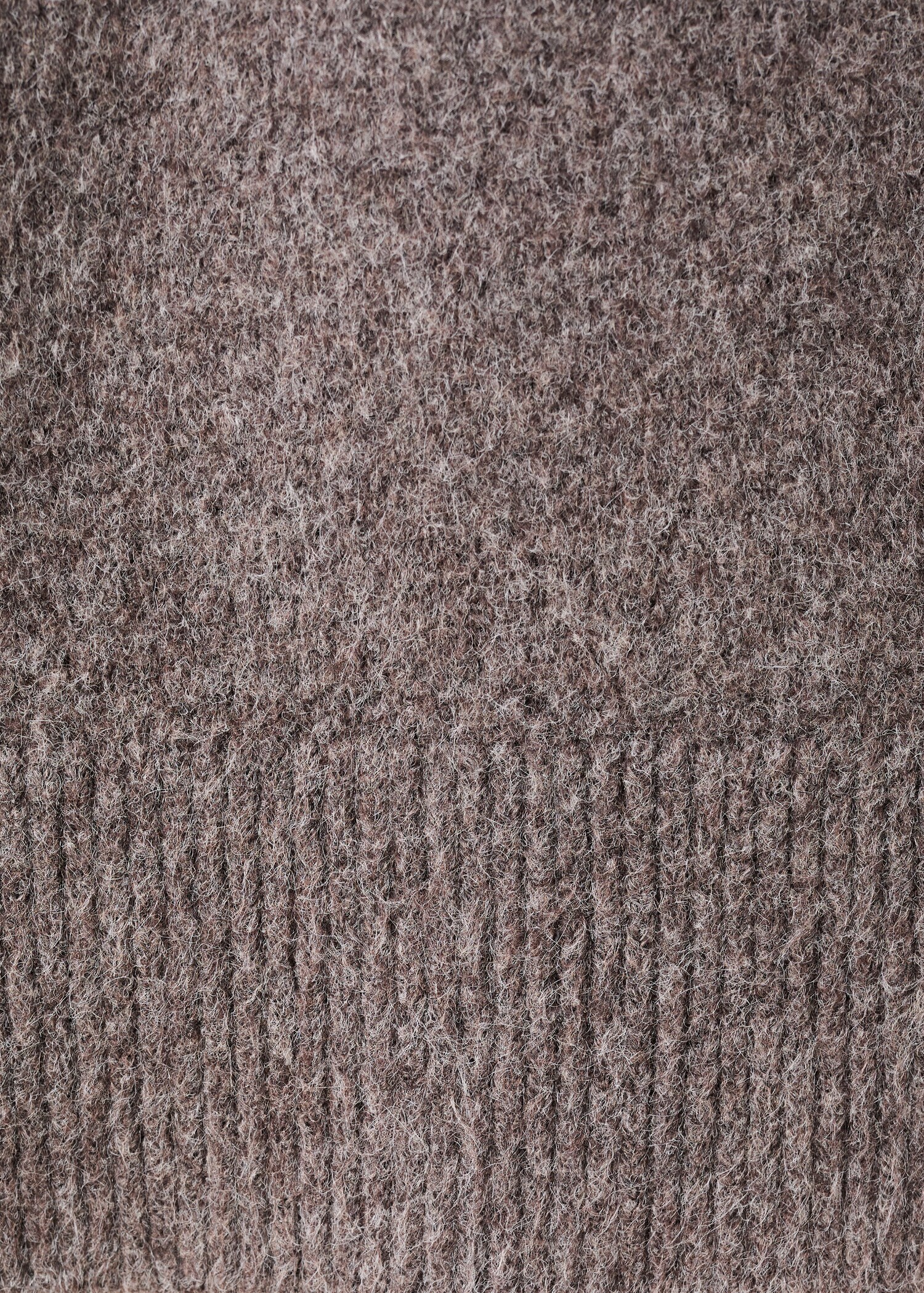 Knitted turtleneck dress - Details of the article 0