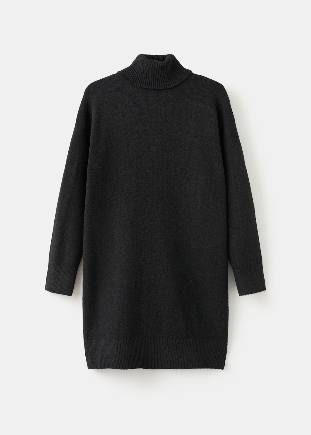 Knitted turtleneck dress - image 5