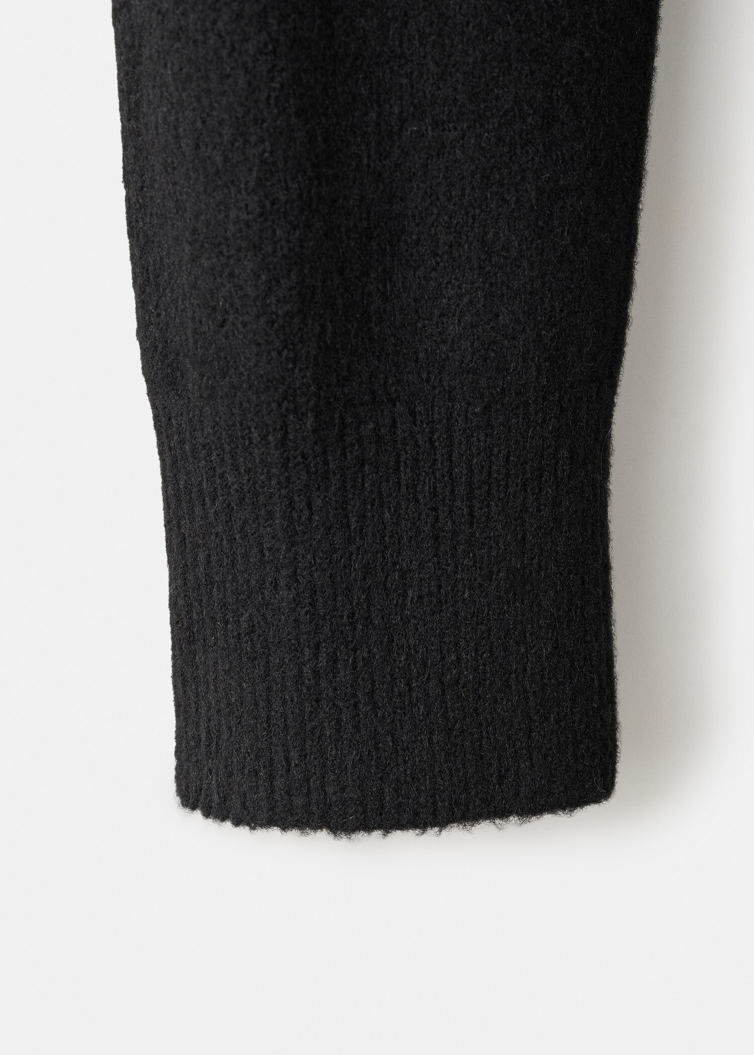 Knitted turtleneck dress - Details of the article 0