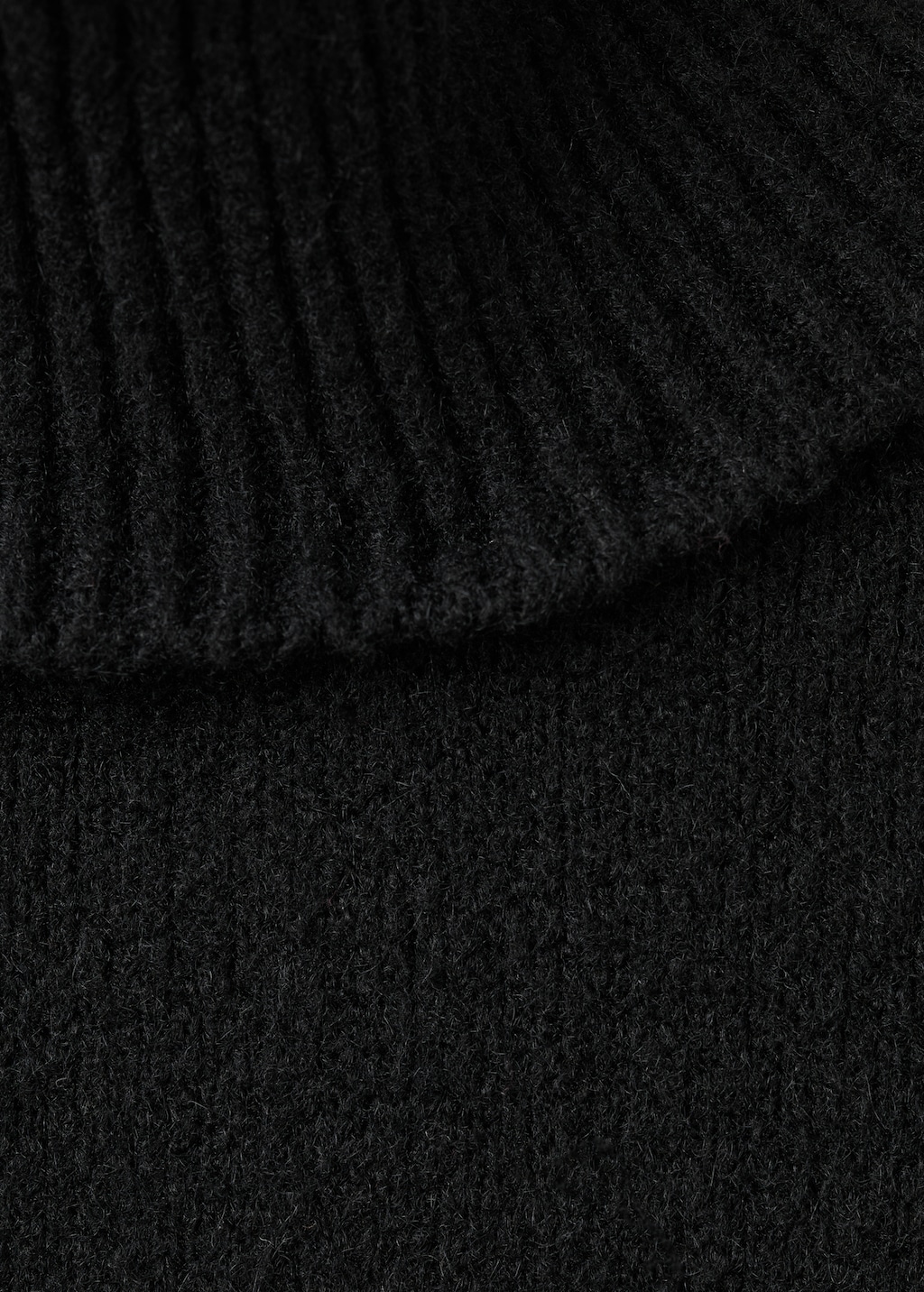 Mango Knitted turtleneck dress
