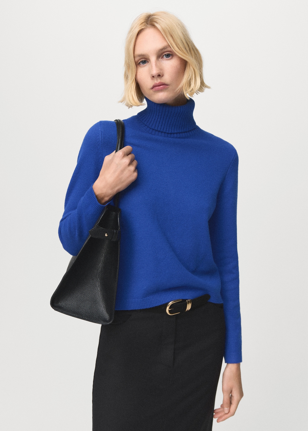 Mango Turtleneck knitted sweater thumbnail