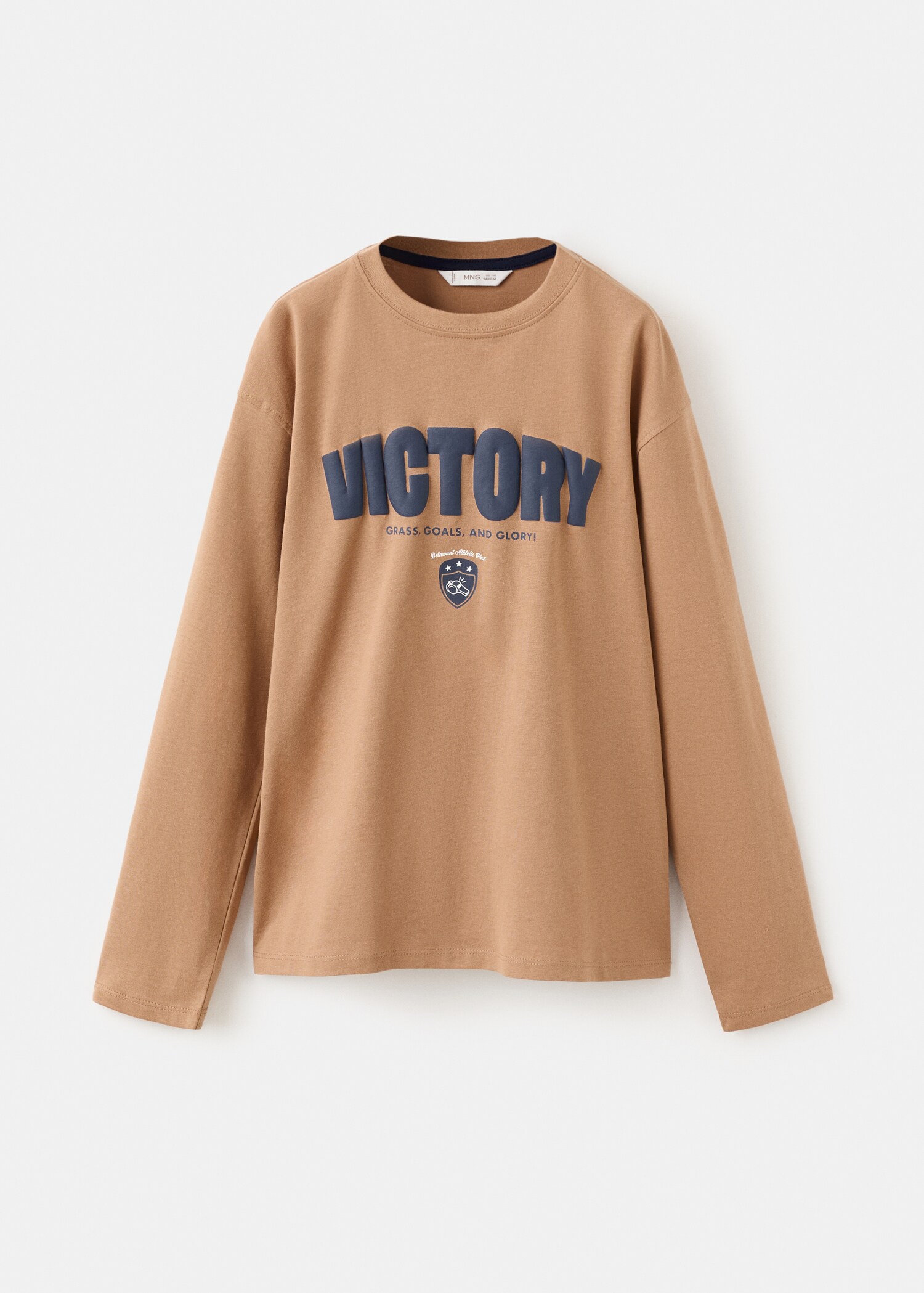 Printed cotton-blend T-shirt - Article without model