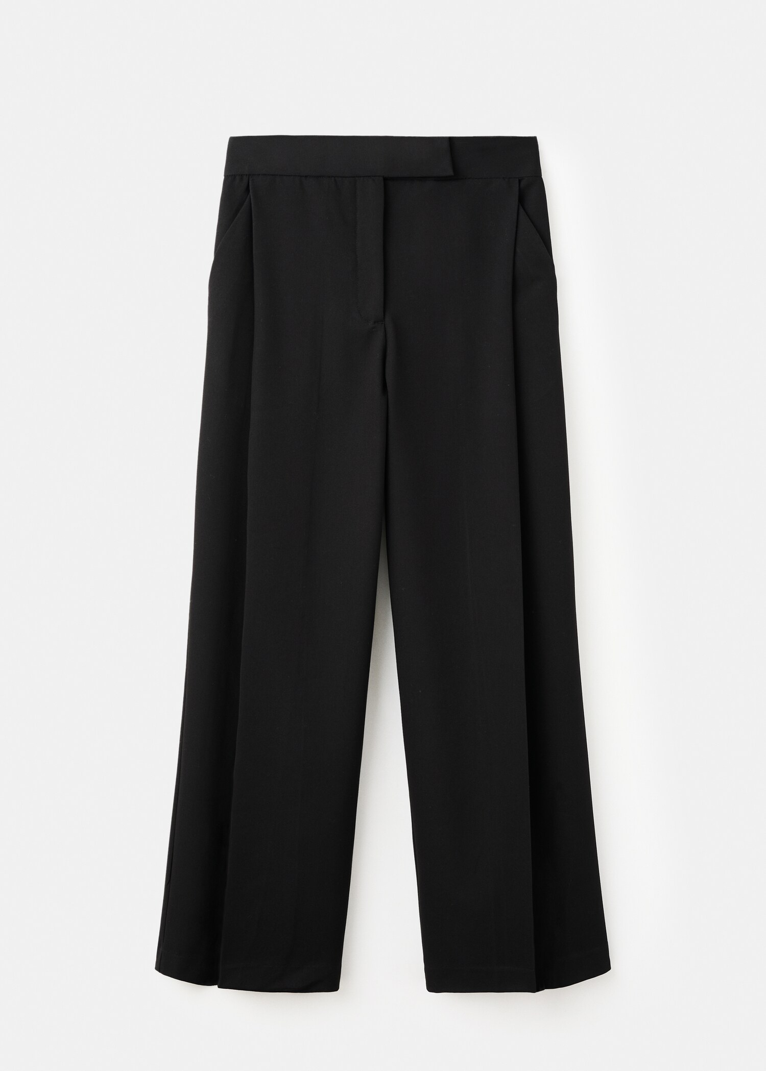 Pleated wide leg trousers - Article without model