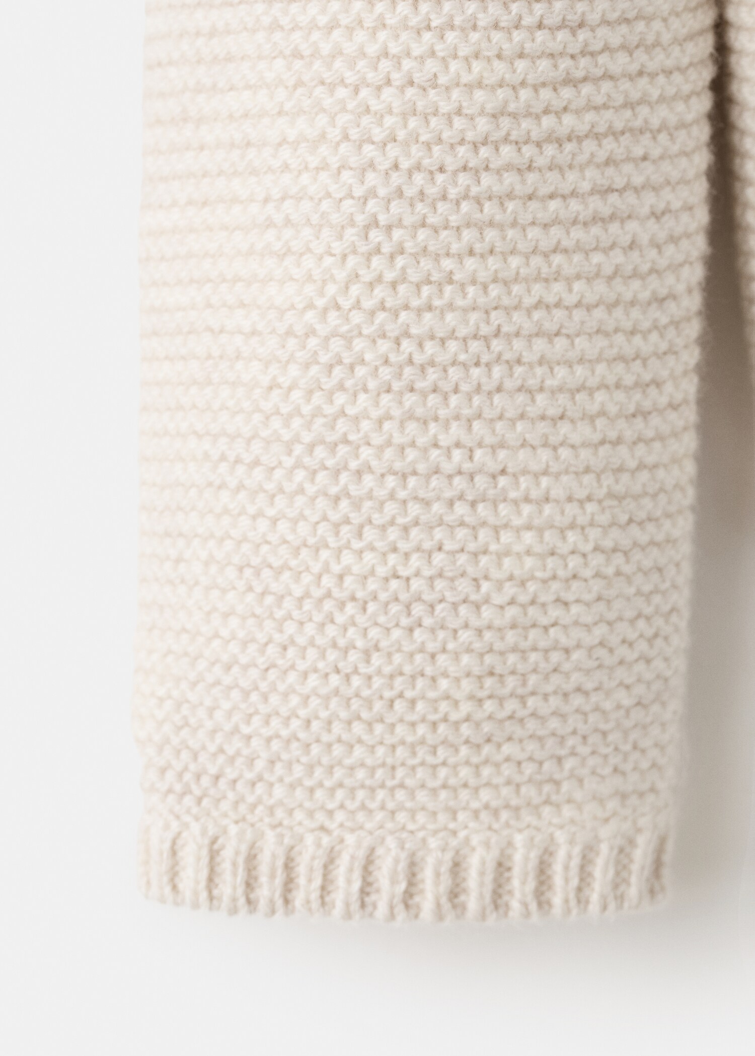 Knitted button cardigan - Details of the article 8